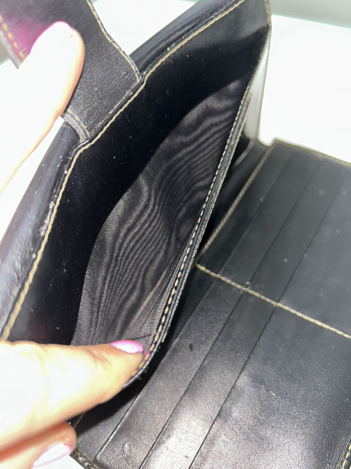 Fendi Fendi Vintage Pequin Stripe Continental Wallet Size ONE SIZE - 7 Thumbnail