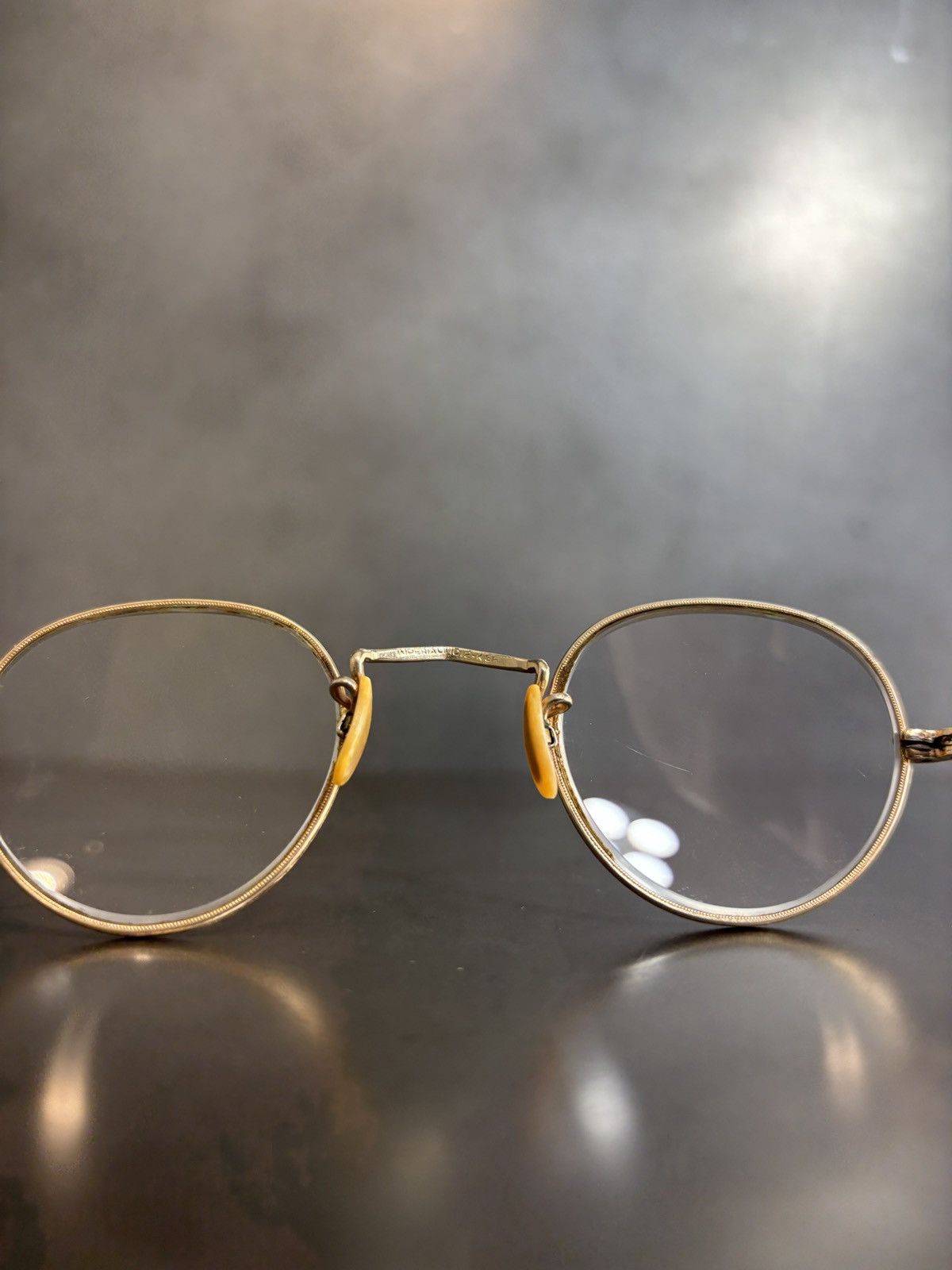 Imperial Antique Eyeglasses 1920s Imperial Gold Fill Spectacles 1900s Size ONE SIZE - 19 Thumbnail