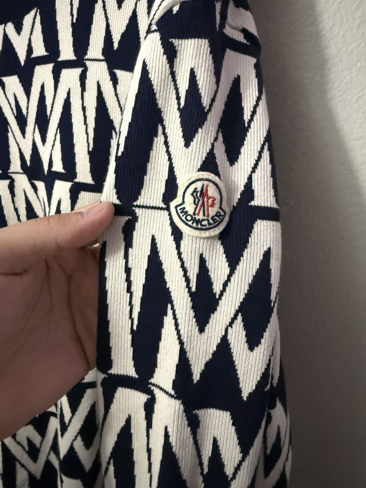 Moncler Moncler jacquard monogram Size US XL / EU 56 / 4 - 3 Thumbnail