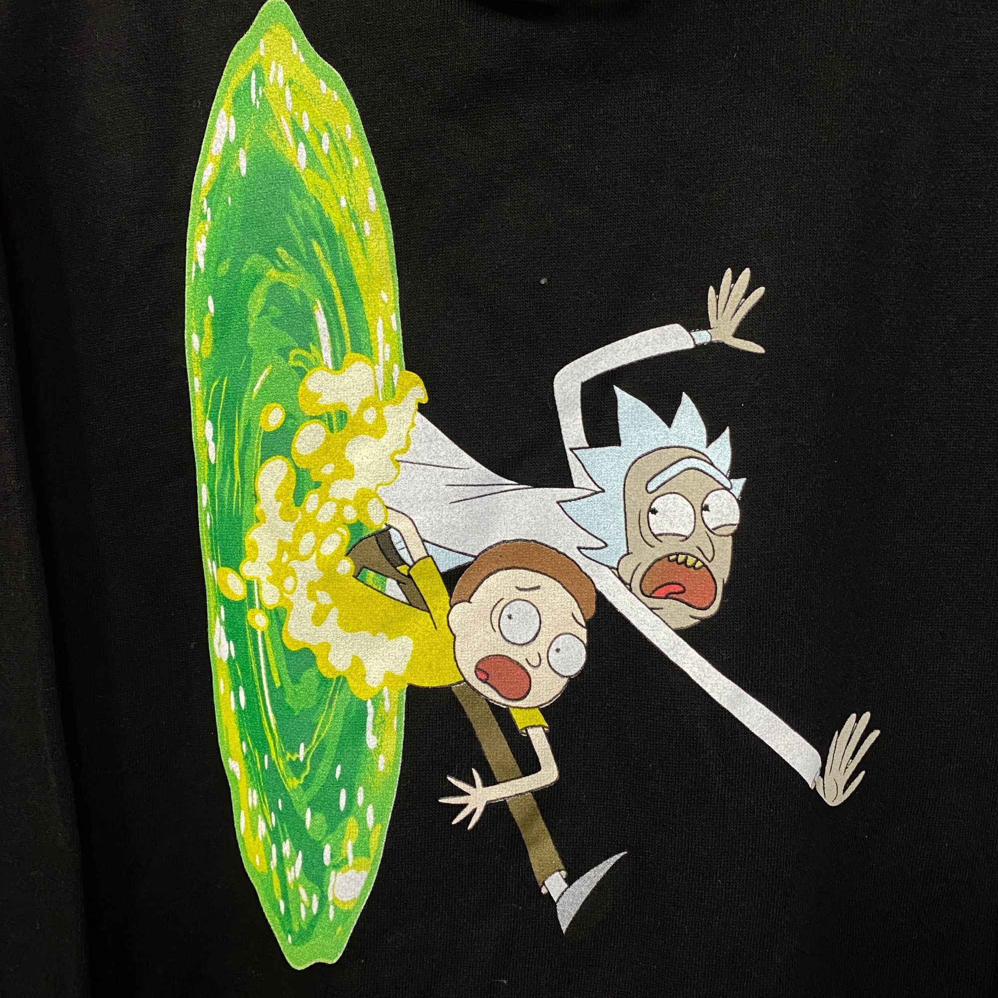 Ripple Junction Adult Swim Rick & Morty Animated Series Hoodie Medium Size US M / EU 48-50 / 2 - 2 Thumbnail