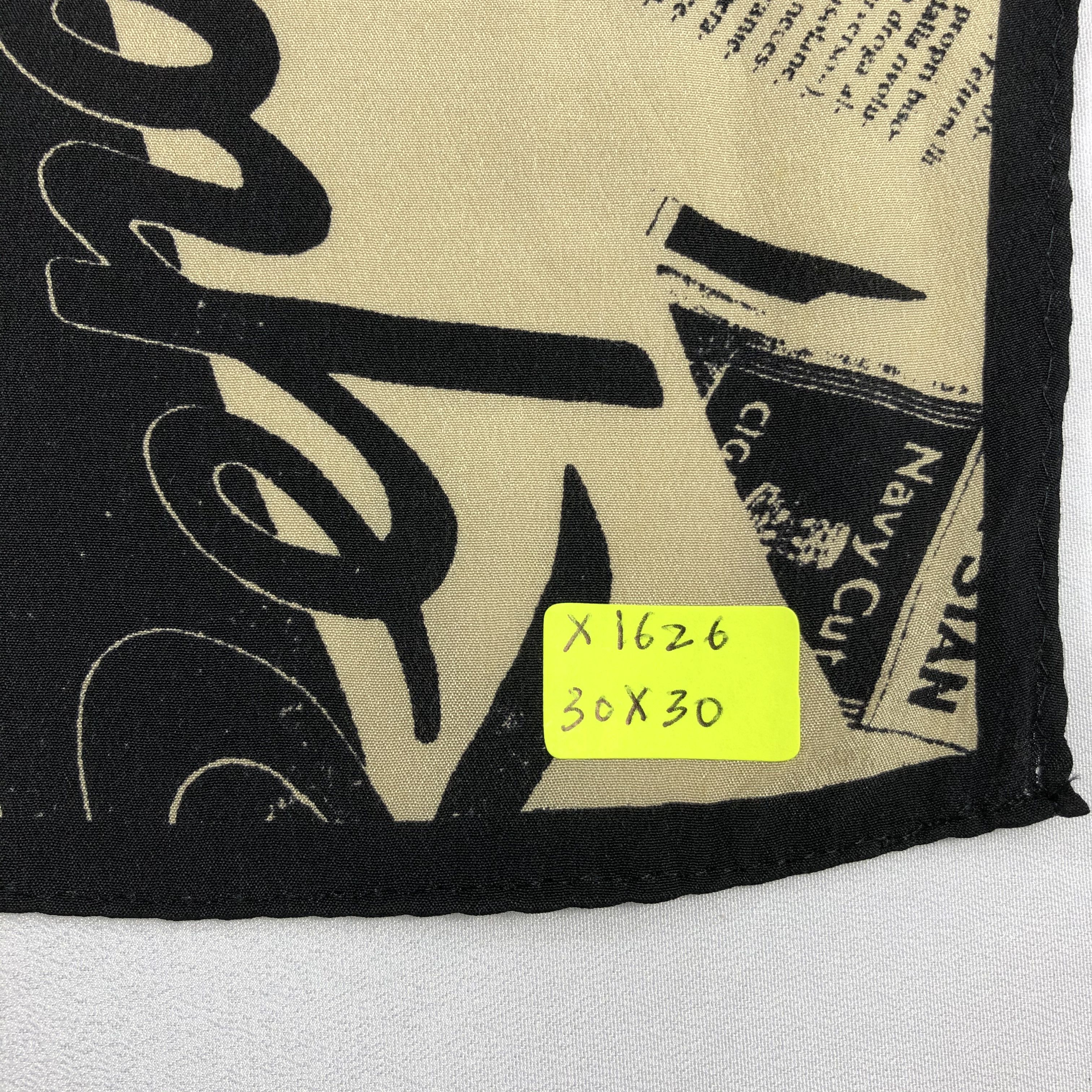 Vintage Vintage Silk Scarf Size ONE SIZE - 9 Thumbnail