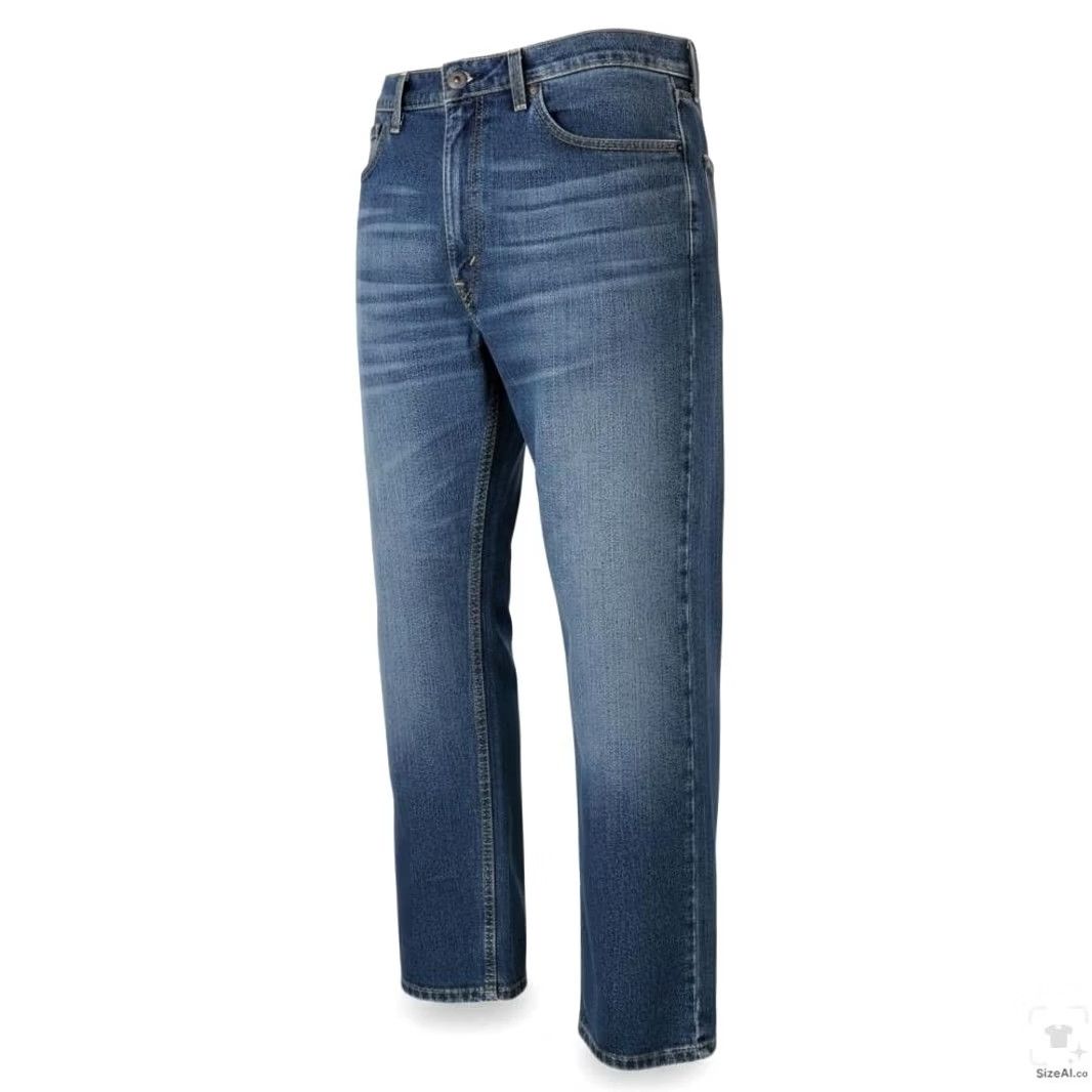 Levi's Levi's 505 Jeans Mens 36x30 Blue Medium Wash Straight Denim Zip Fly 5-Pocket Logo Vintage? No (adjusted) Size US 36 / EU 52 - 2 Thumbnail