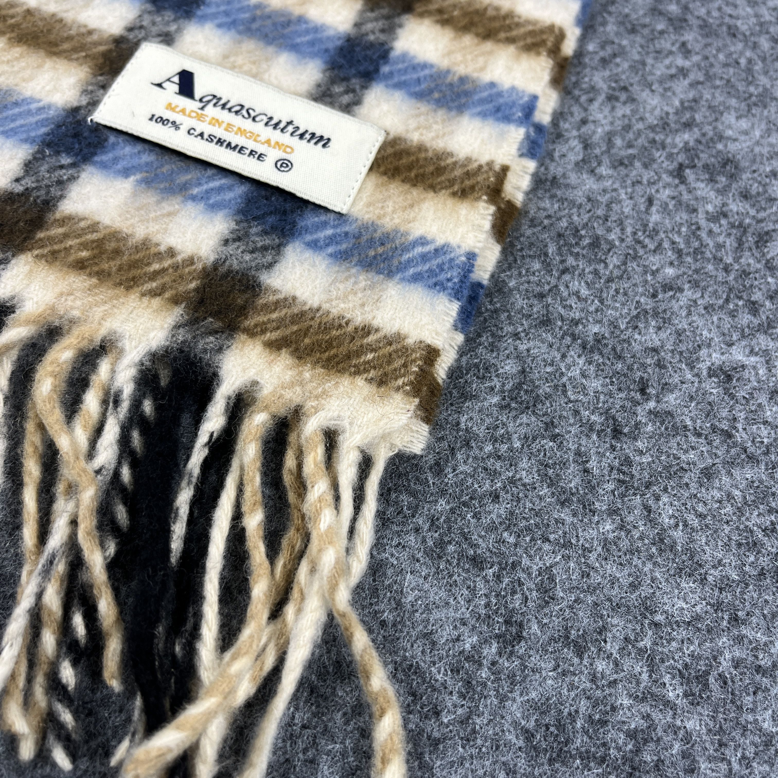 Aquascutum Aquasqutum Scarf / Muffler / Neckwear T1120 Size ONE SIZE - 9 Thumbnail