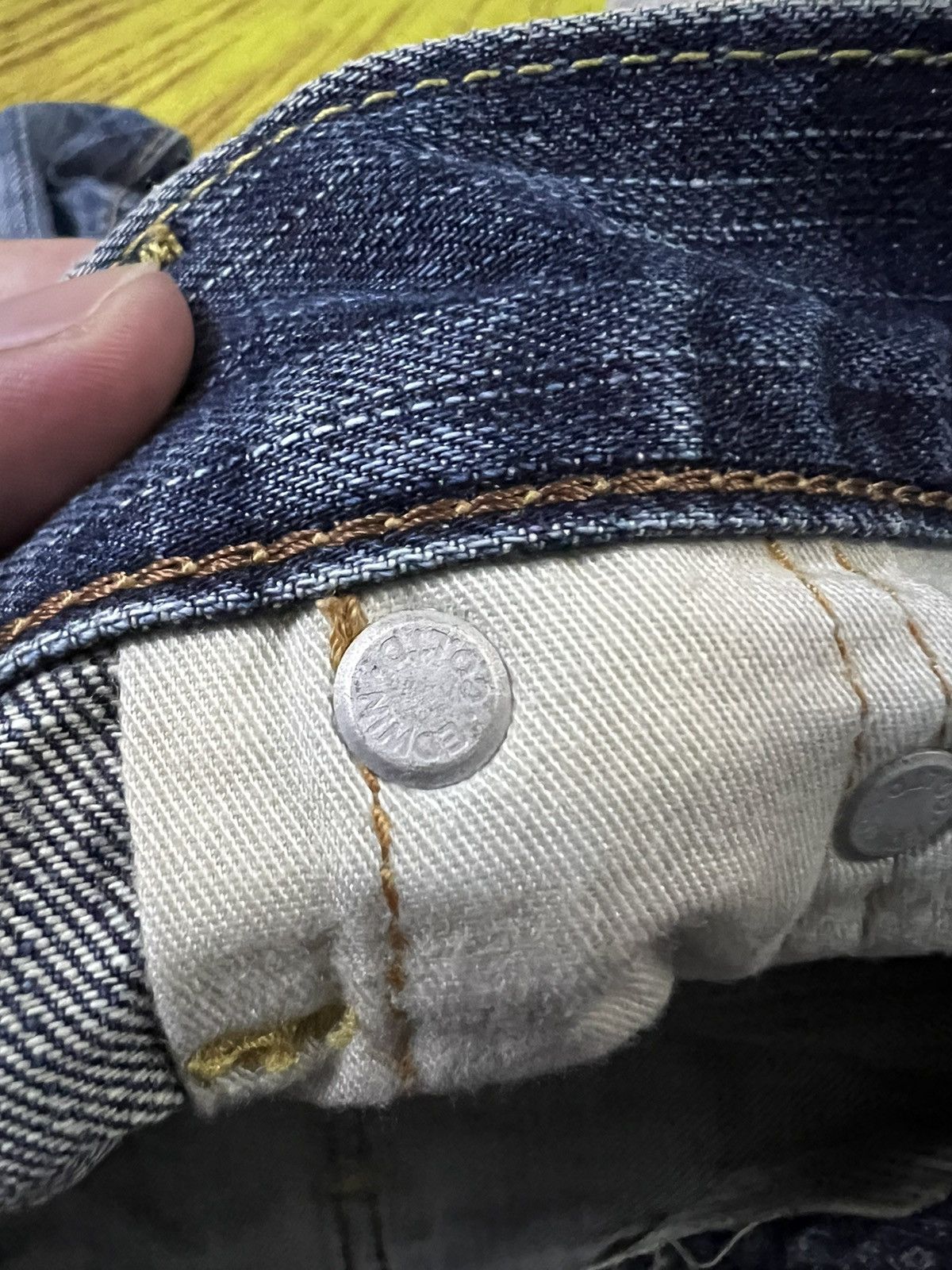 Edwin × If Six Was Nine × Japanese Brand 💥BAGGY💥EDWIN 503Z LIGHT WASH NICE JEANS ACCEPT OFFER🔥 Size US 30 / EU 46 - 7 Thumbnail