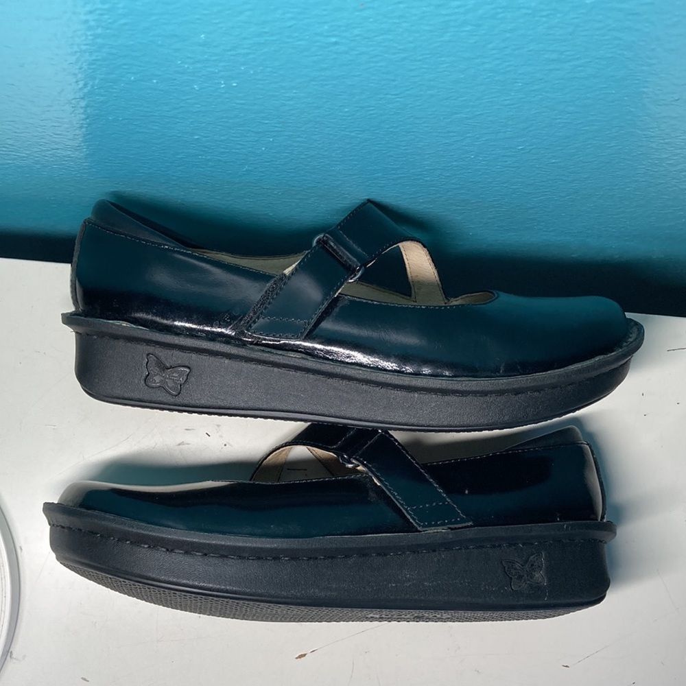 Allegri Alegria Mary Janes Black Patent Leather 38 7.5 Size US 7.5 / IT 37.5 - 13 Thumbnail