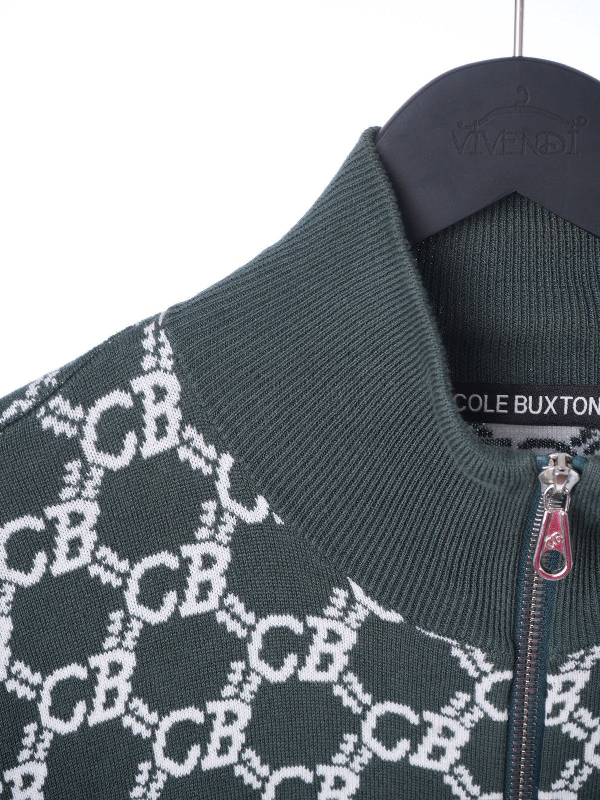Cole Buxton Cole Buxton Full Zip Boxy Fit Loose Logo Sweatshirt Size US L / EU 52-54 / 3 - 2 Thumbnail