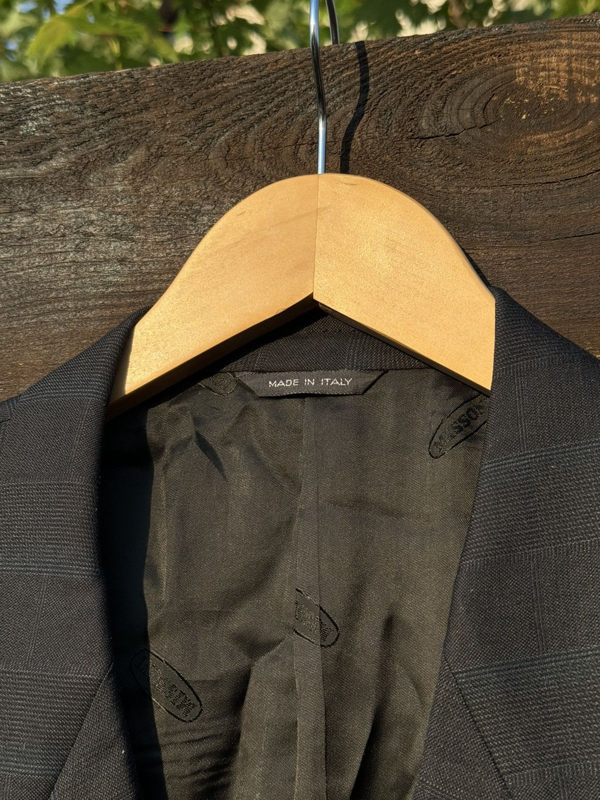 Missoni Missoni Uomo Gray Double Breasted Blazer Lin and wool Size 40R - 7 Thumbnail
