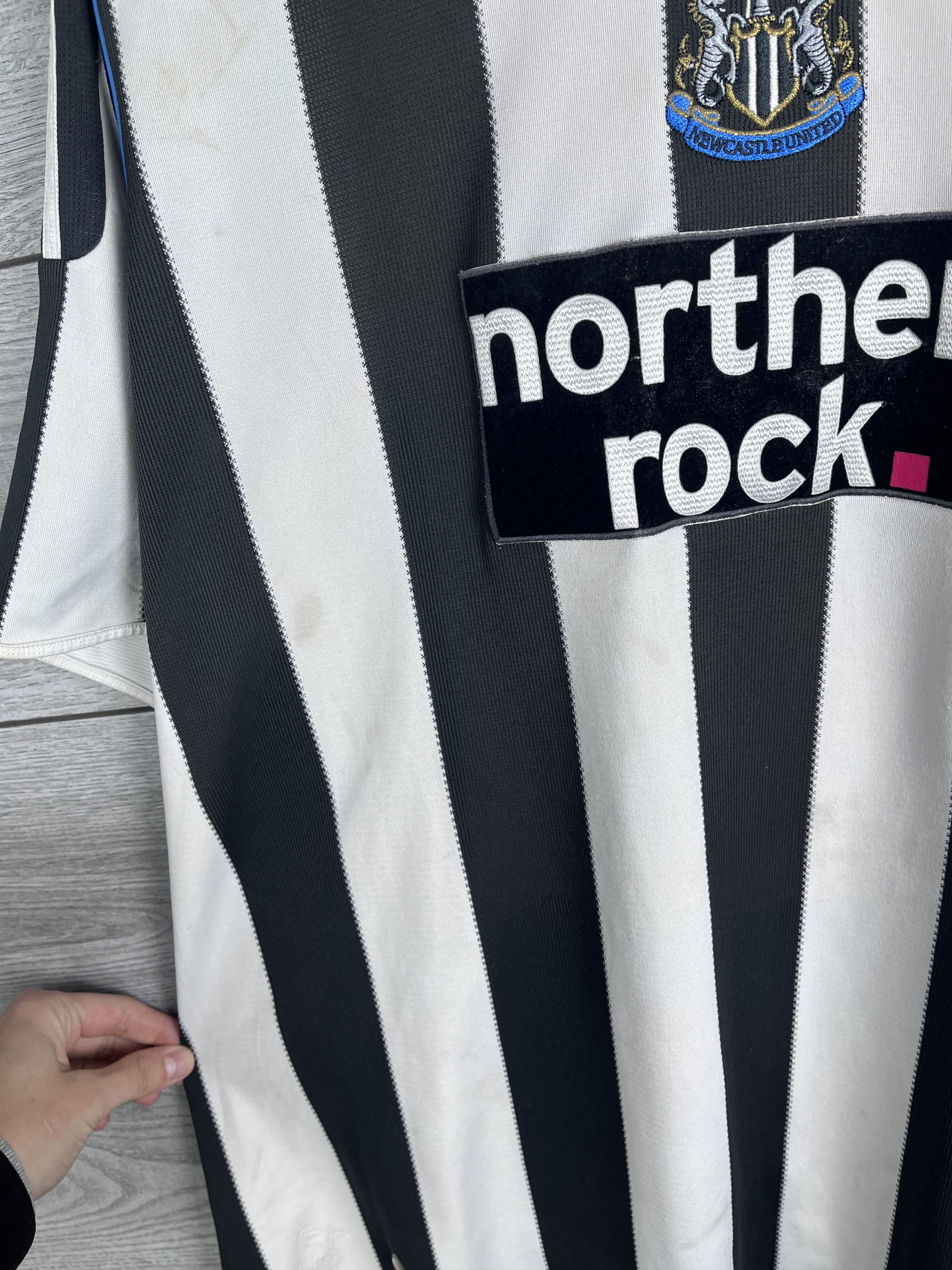 Adidas Vintage men's football jersey Adidas FC Newcastle United 06s Size US XXL / EU 58 / 5 - 5 Thumbnail