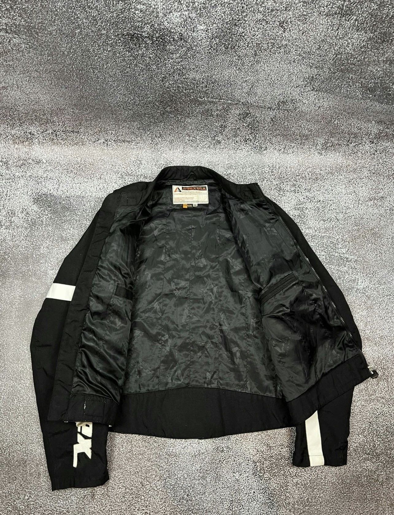 Avirex Avirex USA Motorcycle Cordura Racing Leather Jacket big logo Size US XL / EU 56 / 4 - 7 Thumbnail
