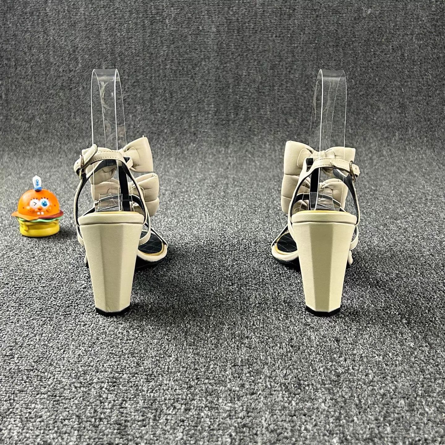 Chanel Chanel ribbon bow sandals 36.5 good condition Size US 6 / IT 36 - 5 Thumbnail