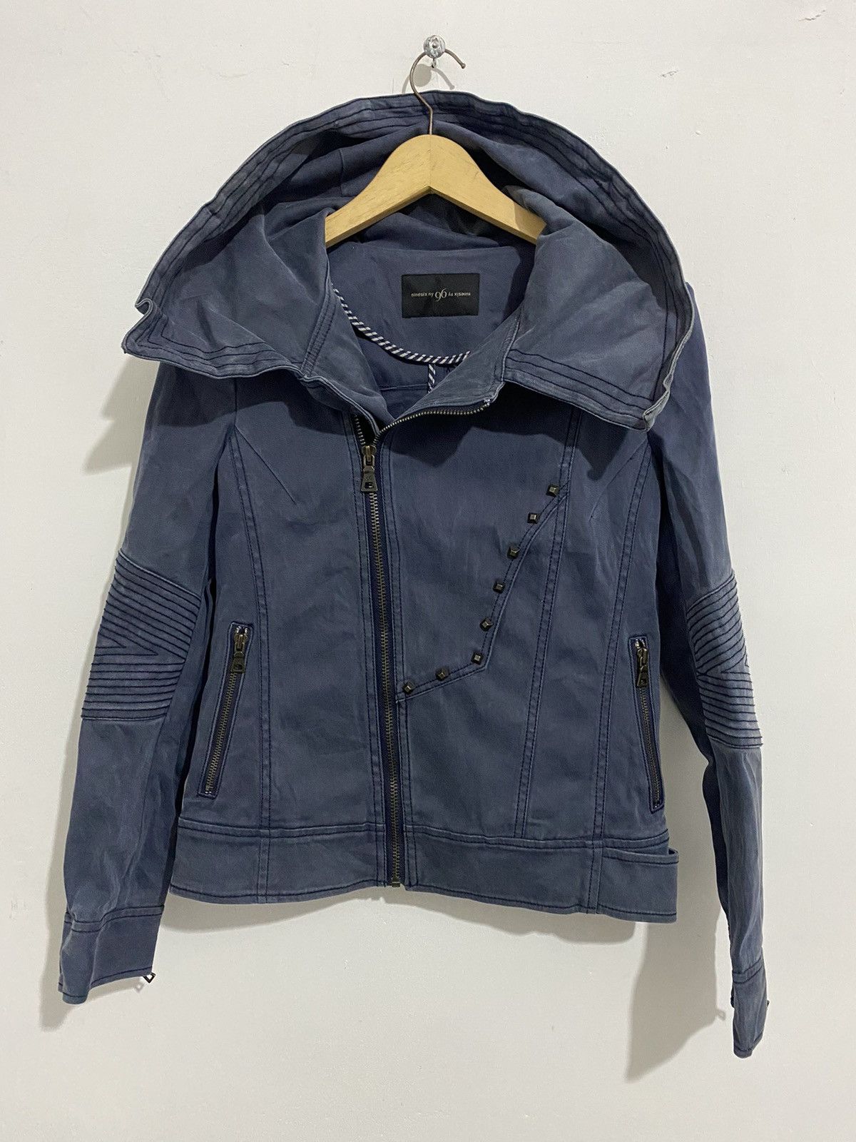 If Six Was Nine × Japanese Brand × Le Grande Bleu (L.G.B.) 💸BINDINGOFFER💸Ninesixny biker jacket ifsixwasnine styled Size US M / EU 48-50 / 2 - 1 Thumbnail