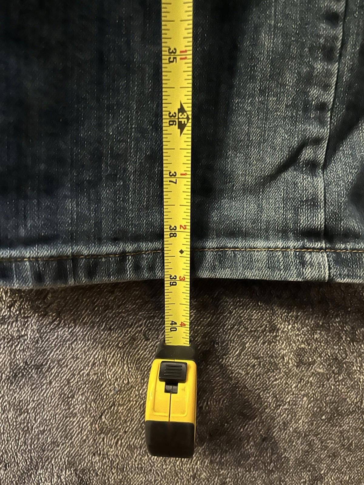 Wrangler Wrangler Authentic Jeans Men’s 42x28 Straight Leg Denim Size US 42 / EU 58 - 4 Thumbnail