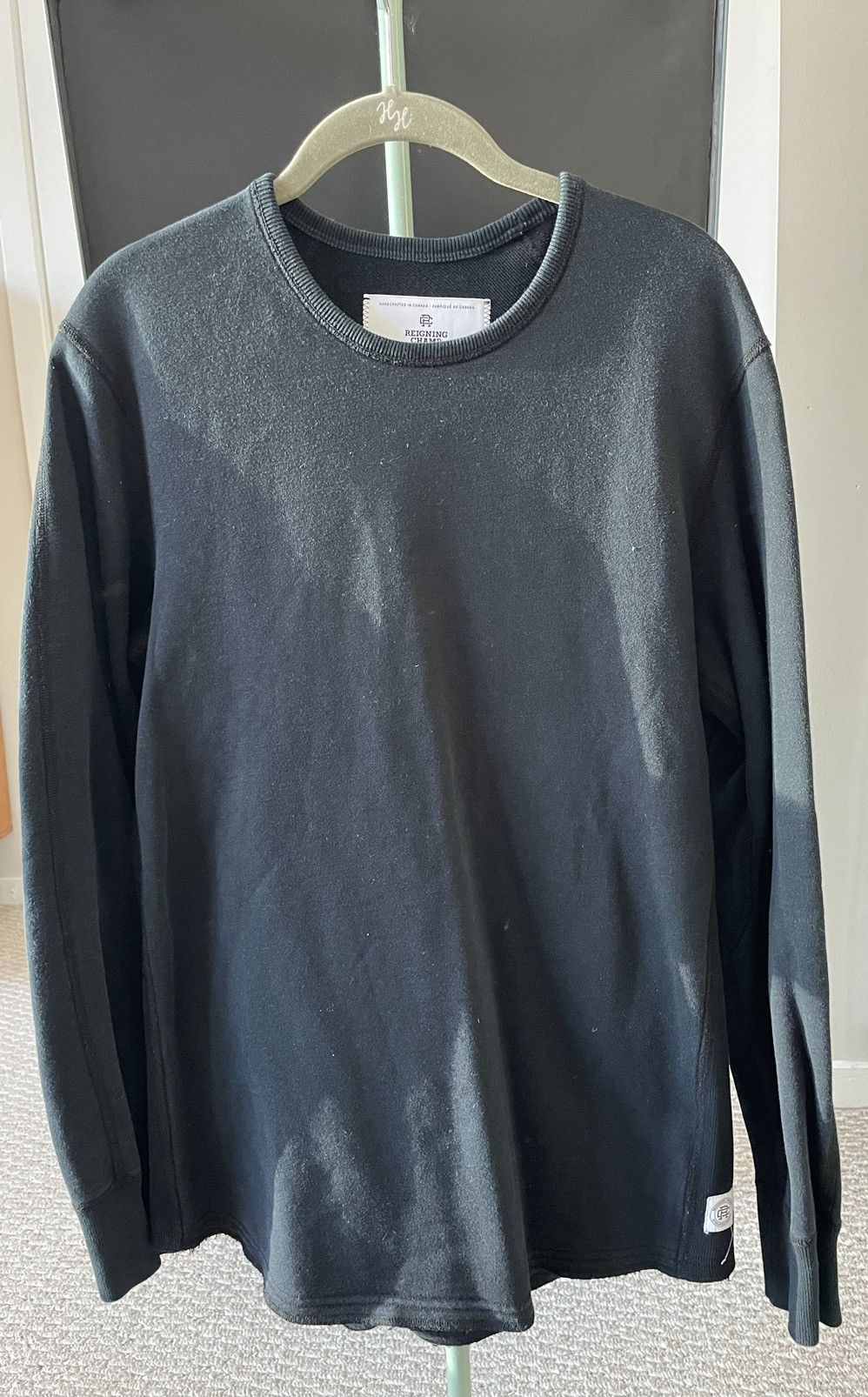 Reigning Champ Scalloped Loopback Sweatshirt Size US M / EU 48-50 / 2 - 4 Thumbnail