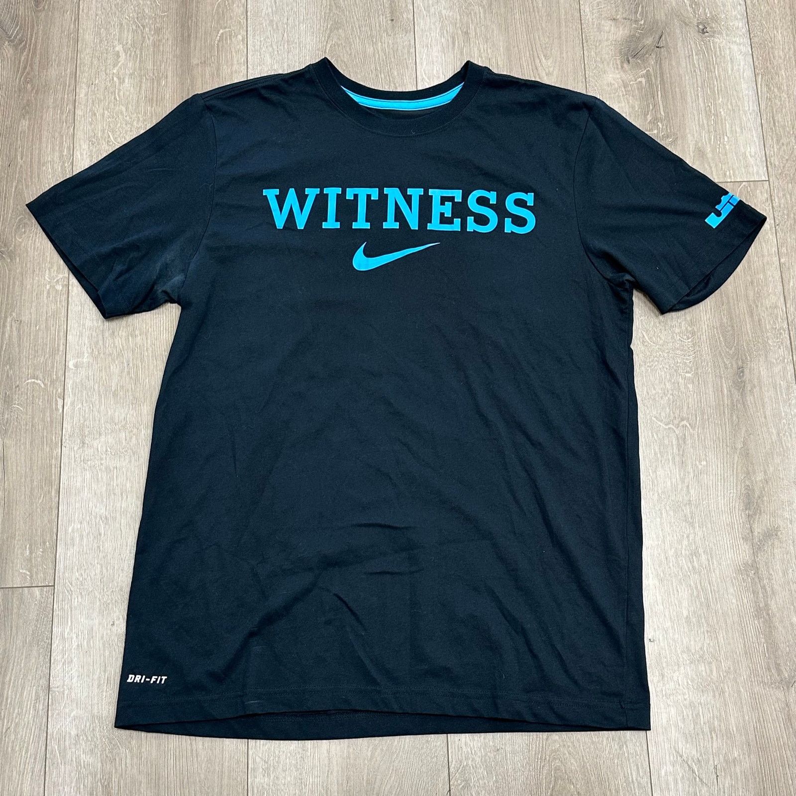 Nike Nike LeBron James Witness Dri-Fit t-shirt Tee Size Large L Size US L / EU 52-54 / 3 - 1 Thumbnail
