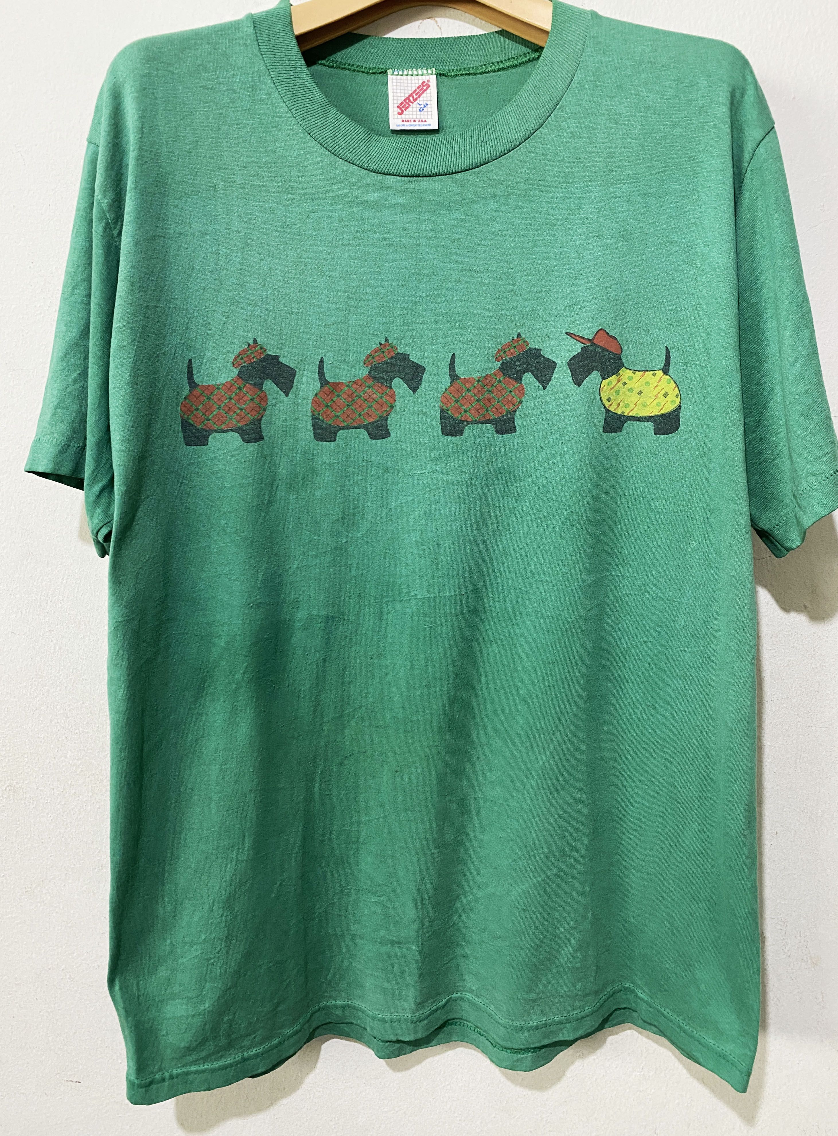Vintage Vintage Scottish Terrier Shirt Size US L / EU 52-54 / 3 - 1 Thumbnail