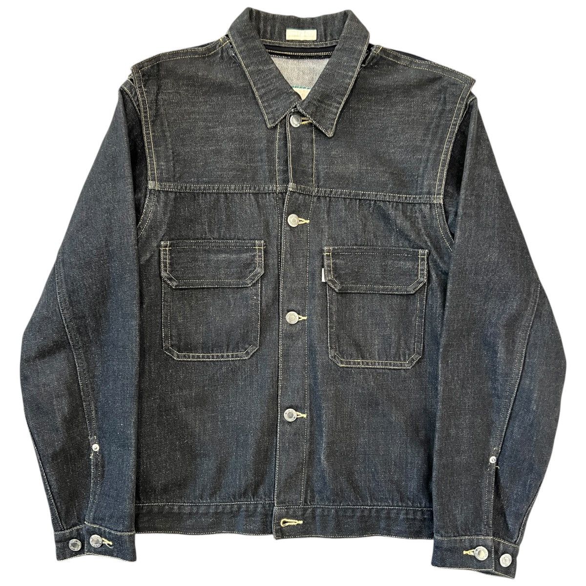 Undercover UNDERCOVER 1999AW "AMBIVALENCE" Small Parts Denim Jacket Size US M / EU 48-50 / 2 - 1 Thumbnail