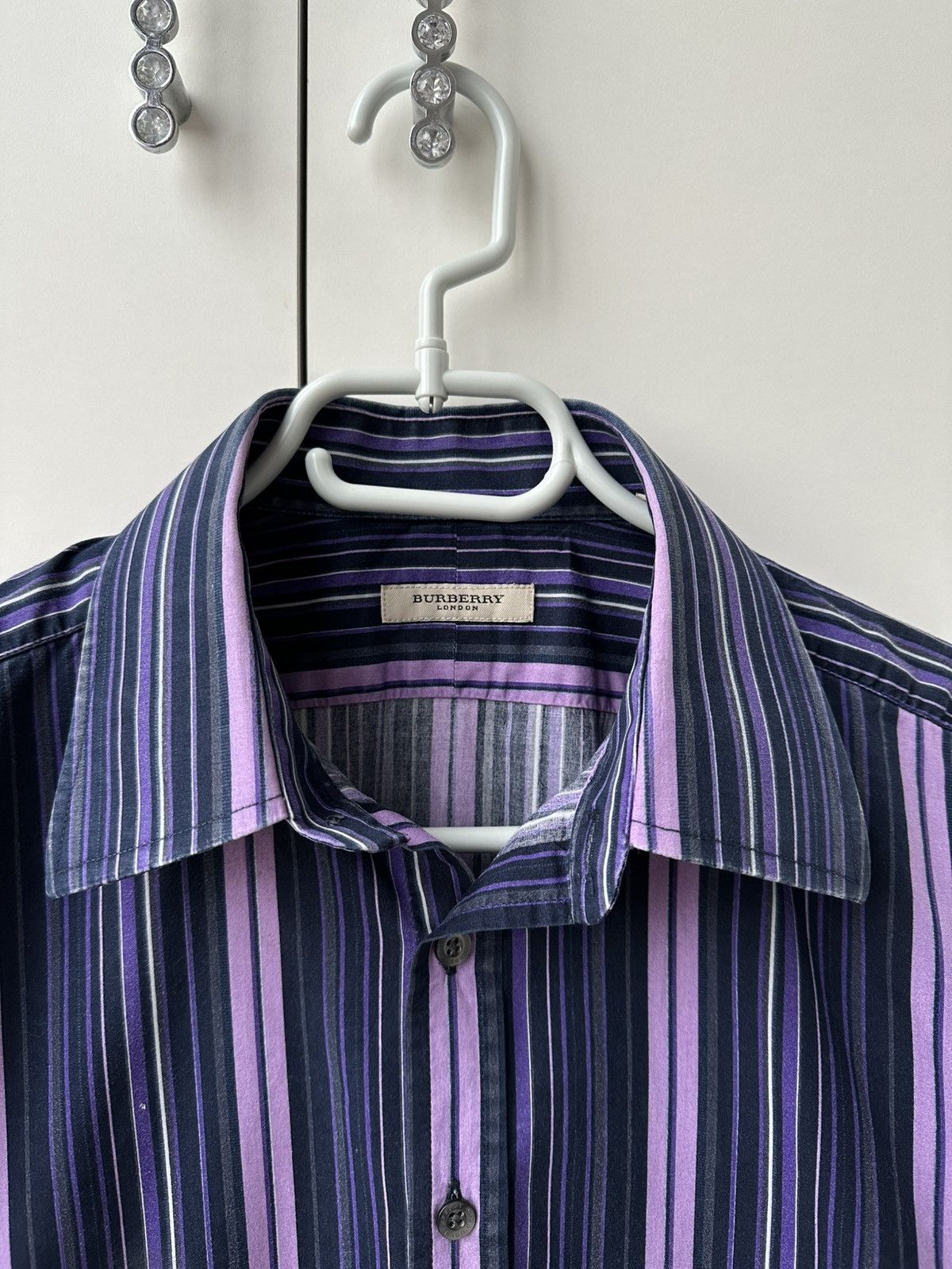 Burberry Vintage 90’s Burberry Nova Check Button Up Shirt Size US S / EU 44-46 / 1 - 3 Thumbnail