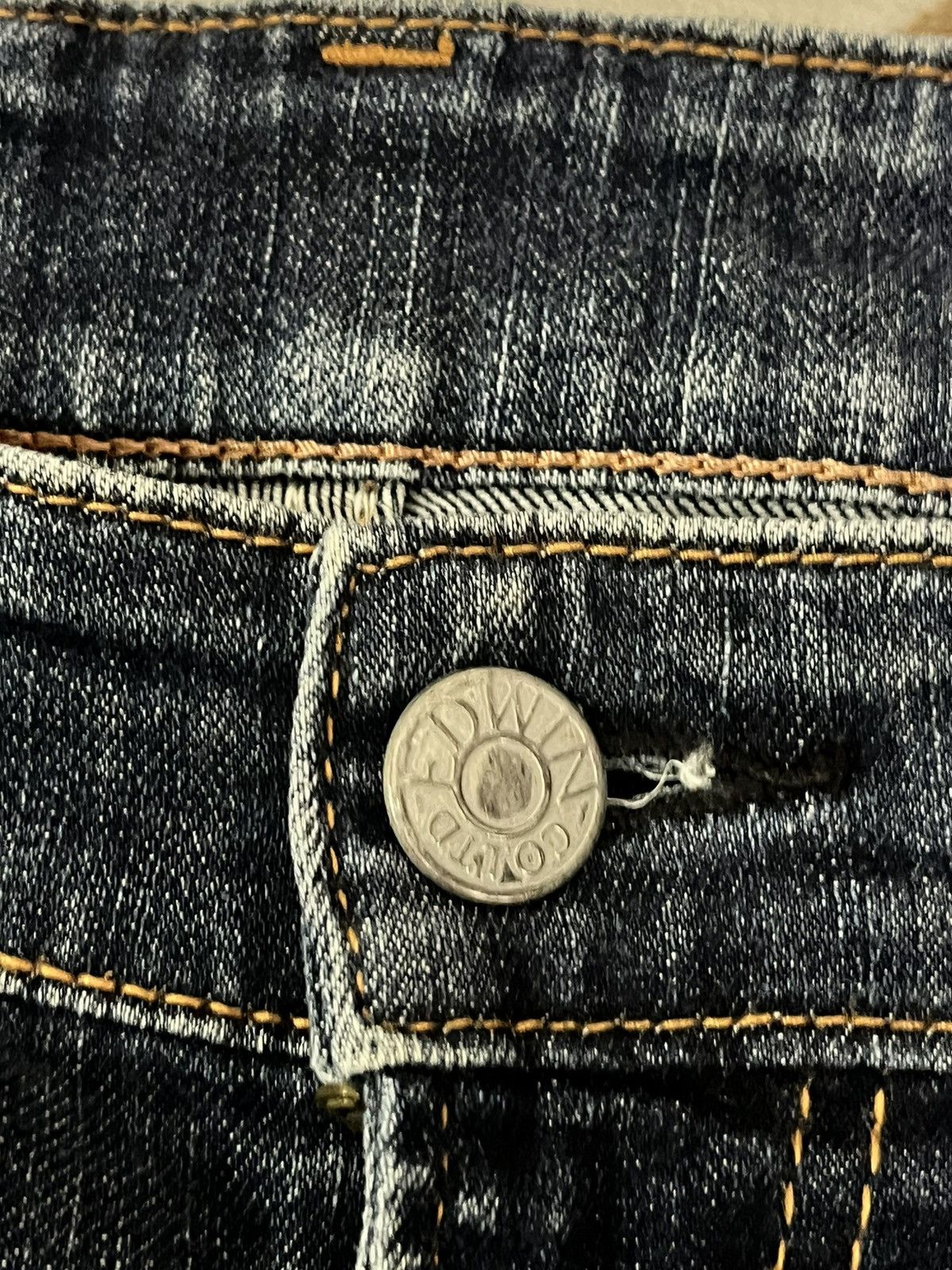 Edwin × Vintage Vintage Edwin 502FG Baggy Style Jeans Size US 34 / EU 50 - 4 Thumbnail