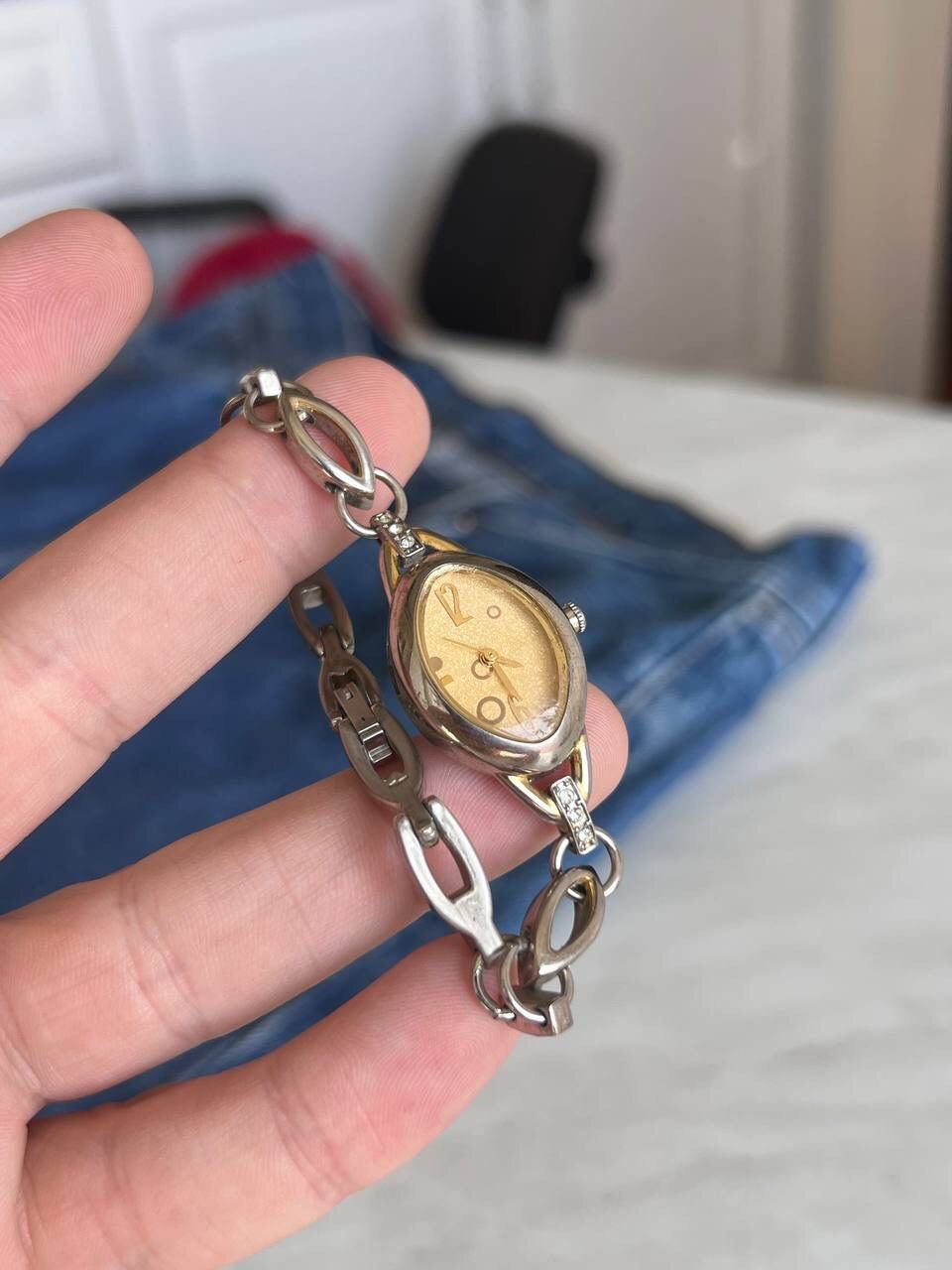 Japanese Brand × Vintage Vintage Japanese style futuristic Link ⛓ Metal Watch Size ONE SIZE - 4 Thumbnail
