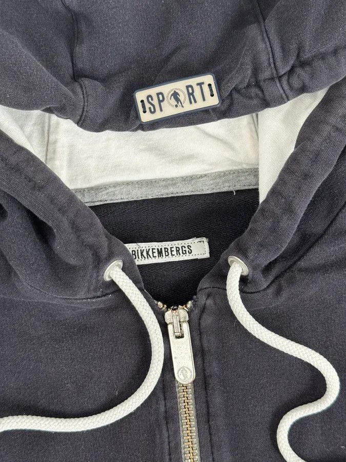 Dirk Bikkembergs SS2014 Bikkembergs Sport Grey Colorblock Zip-up Hoodie Size US S / EU 44-46 / 1 - 9 Thumbnail