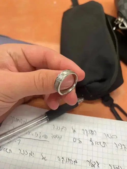 Other Silver Color Roman Ring ( size 7 to 12 ) Size ONE SIZE - 3 Thumbnail
