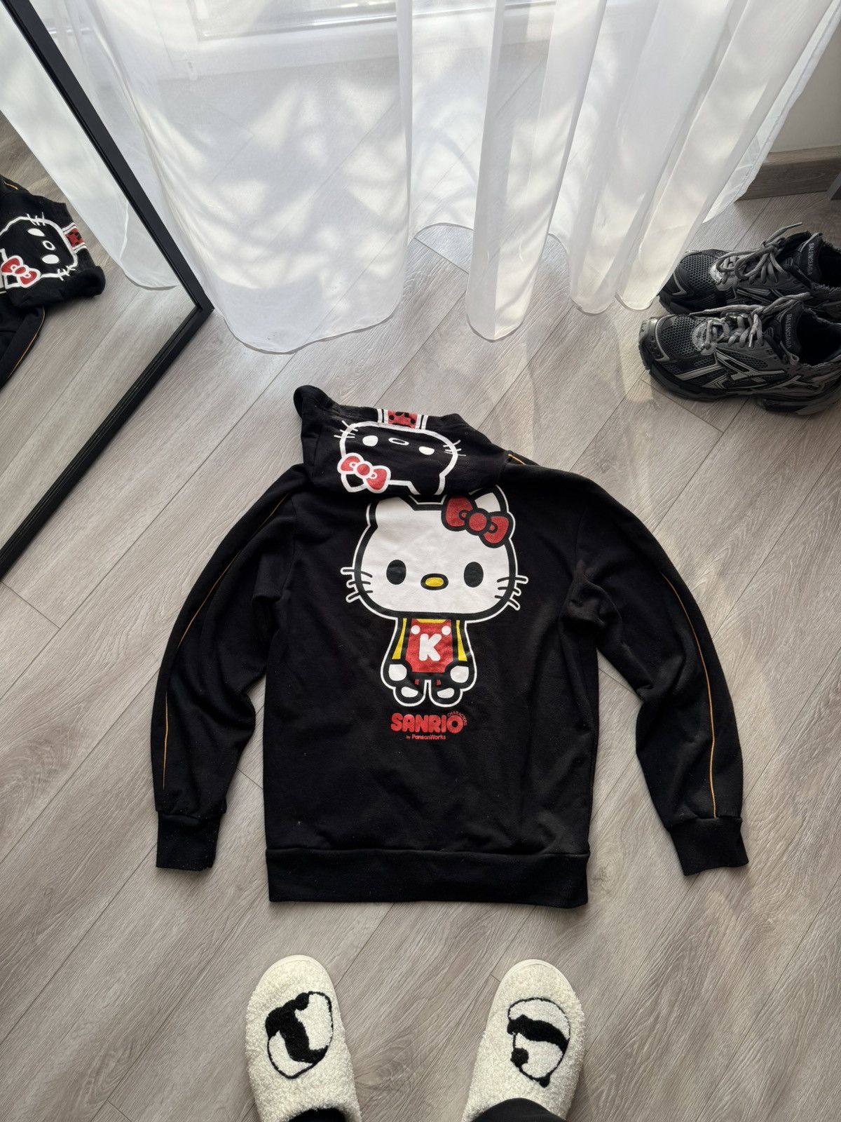 Cartoon Network If Six Was Nine Hello Kitty Big Logo Zip Up Hoodie Size US M / EU 48-50 / 2 - 5 Thumbnail