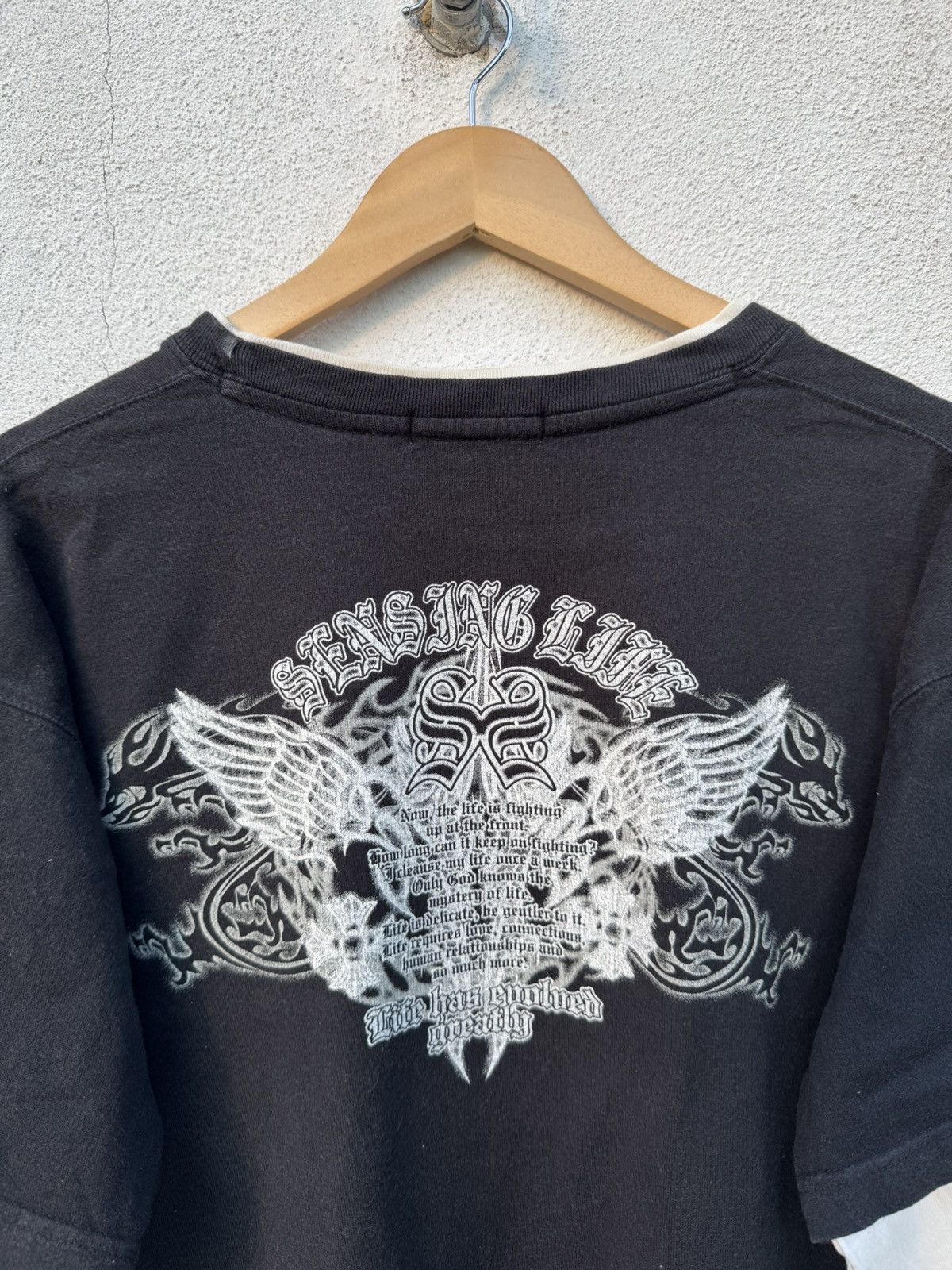If Six Was Nine 2000s Japanese Archive Double Layer Long Sleeve Size US L / EU 52-54 / 3 - 2 Thumbnail