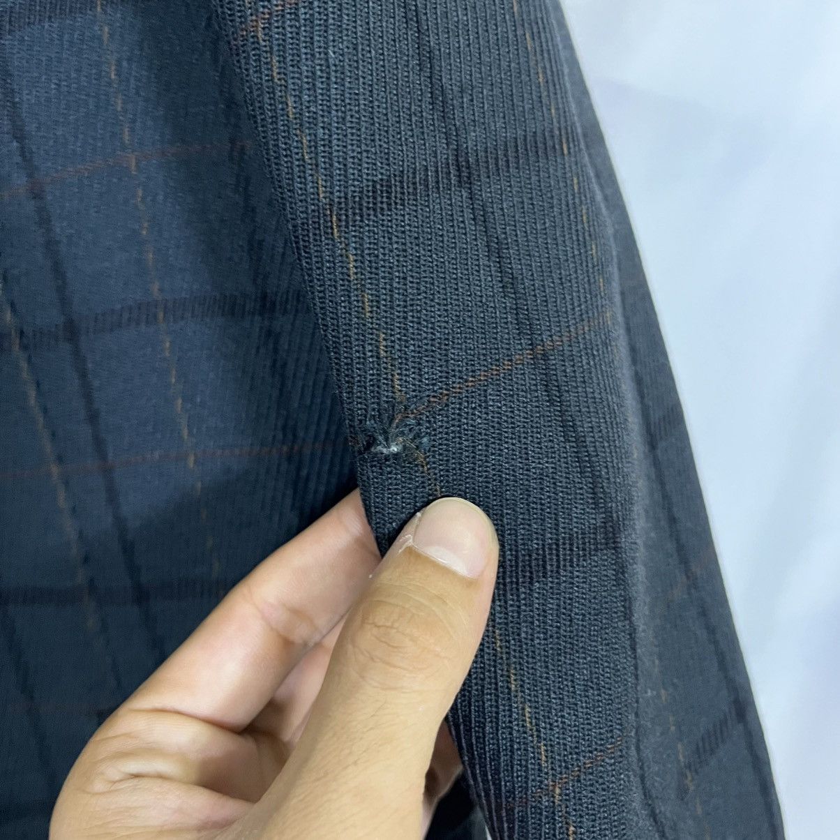 Vintage Vintage Blanc Bine Plaid Wool Sport Coat Blazer Jacket Size US M / EU 48-50 / 2 - 3 Thumbnail