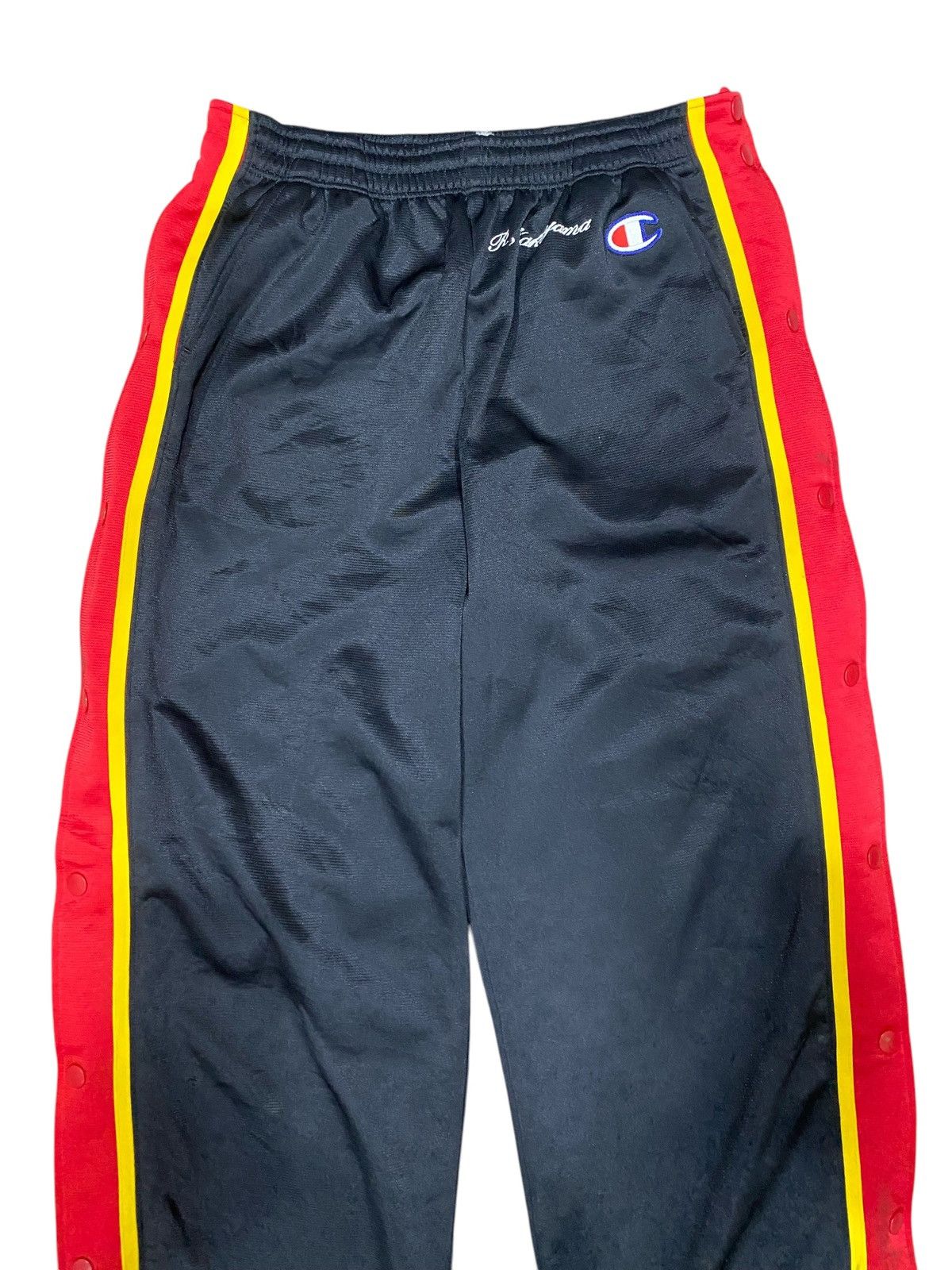 Champion Vintage CHAMPION Full Snap Button Track Pant Size US 37 - 3 Thumbnail