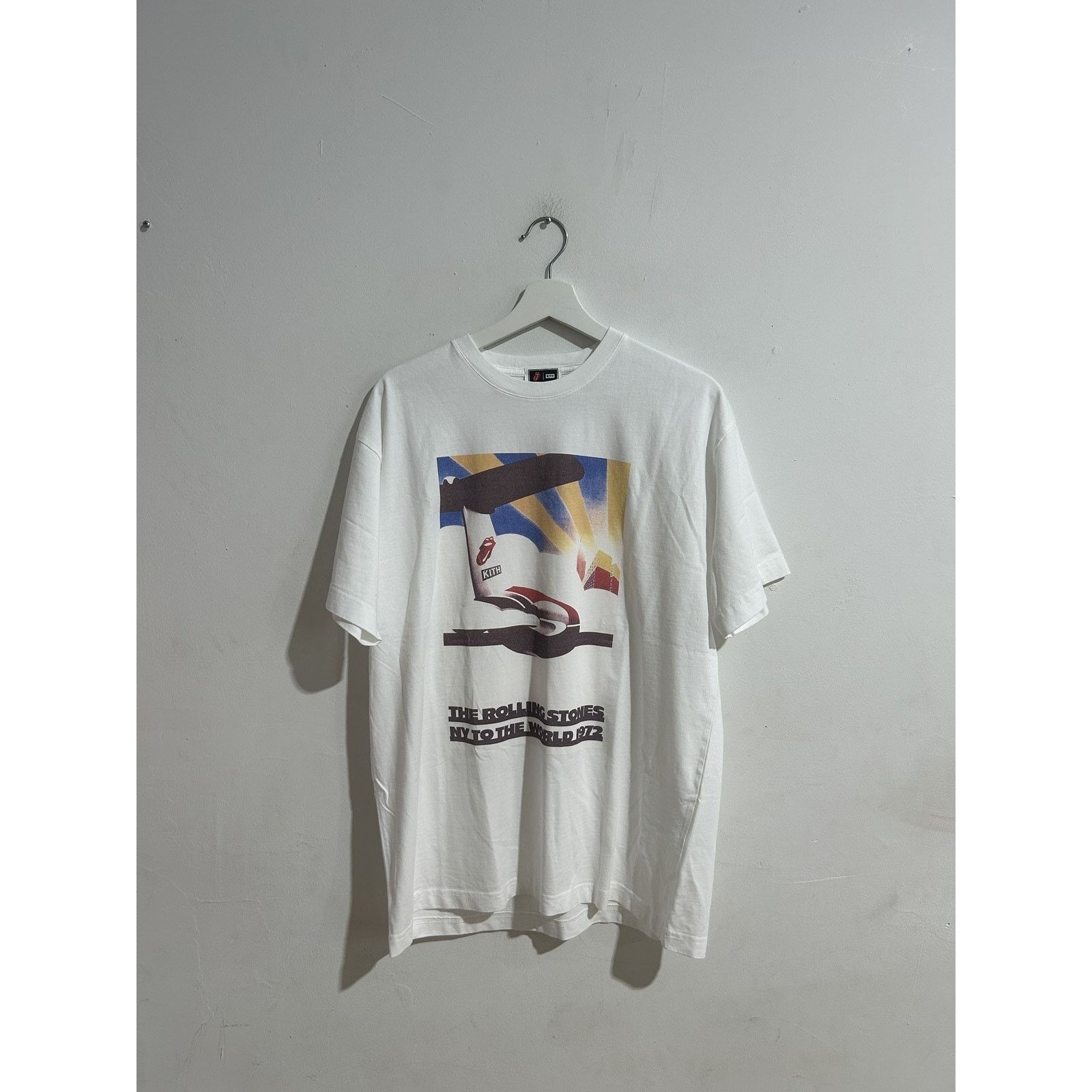 Kith KITH THE ROLLING STONES NEW YORK 1972 POSTER TEE Size US M / EU 48-50 / 2 - 1 Thumbnail