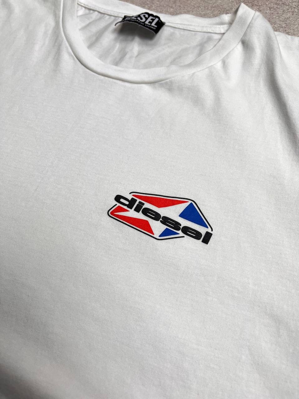 Diesel × Vintage Vintage Diesel Boxy T-shirt Y2K XL Size US XL / EU 56 / 4 - 4 Thumbnail