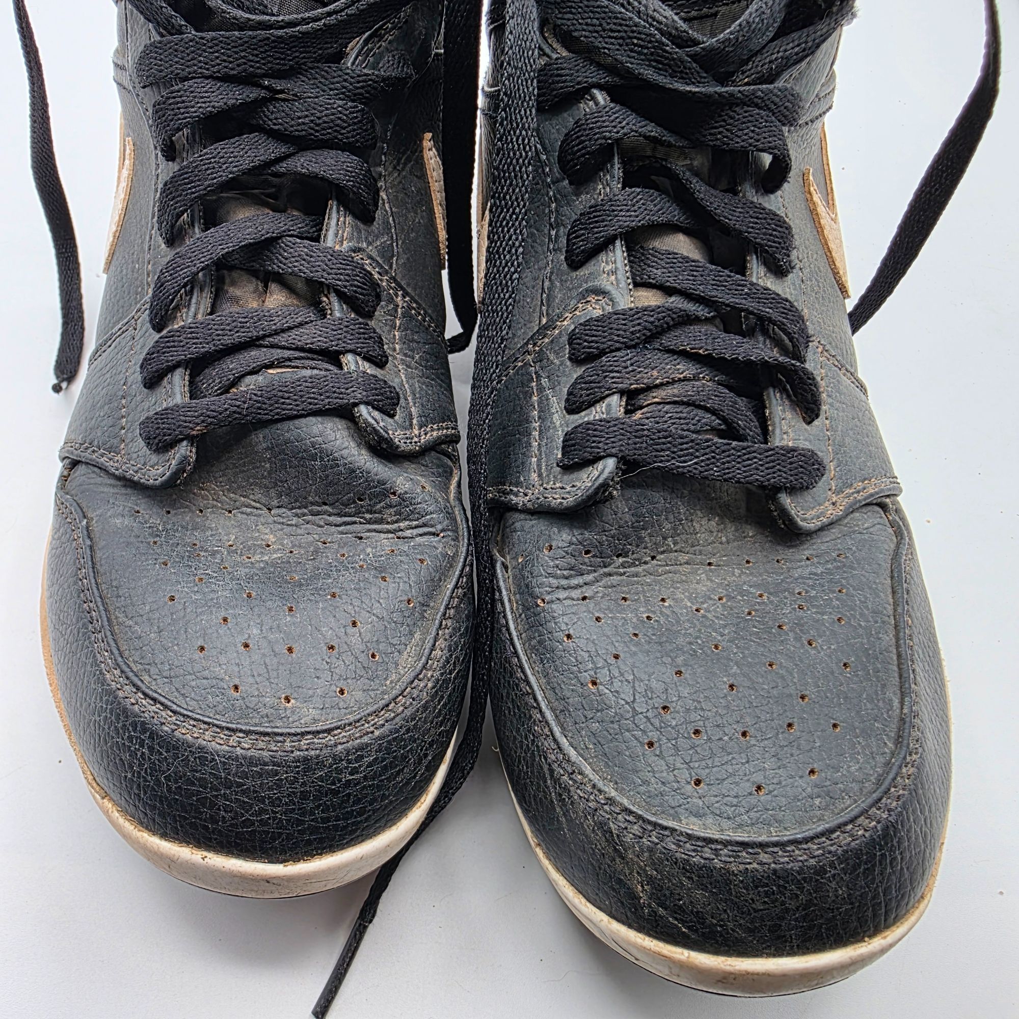 Nike Air Jordan 1 Retro MCS High Mens Size 8.5 Baseball Cleats Bl Size US 8.5 / EU 41-42 - 10 Thumbnail
