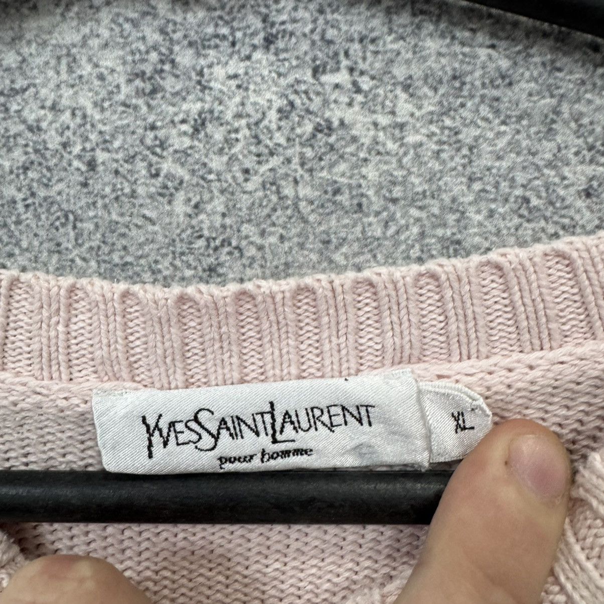 Yves Saint Laurent Yves Saint Lauren Sweater Knit Crewneck YSL Size US XL / EU 56 / 4 - 5 Thumbnail