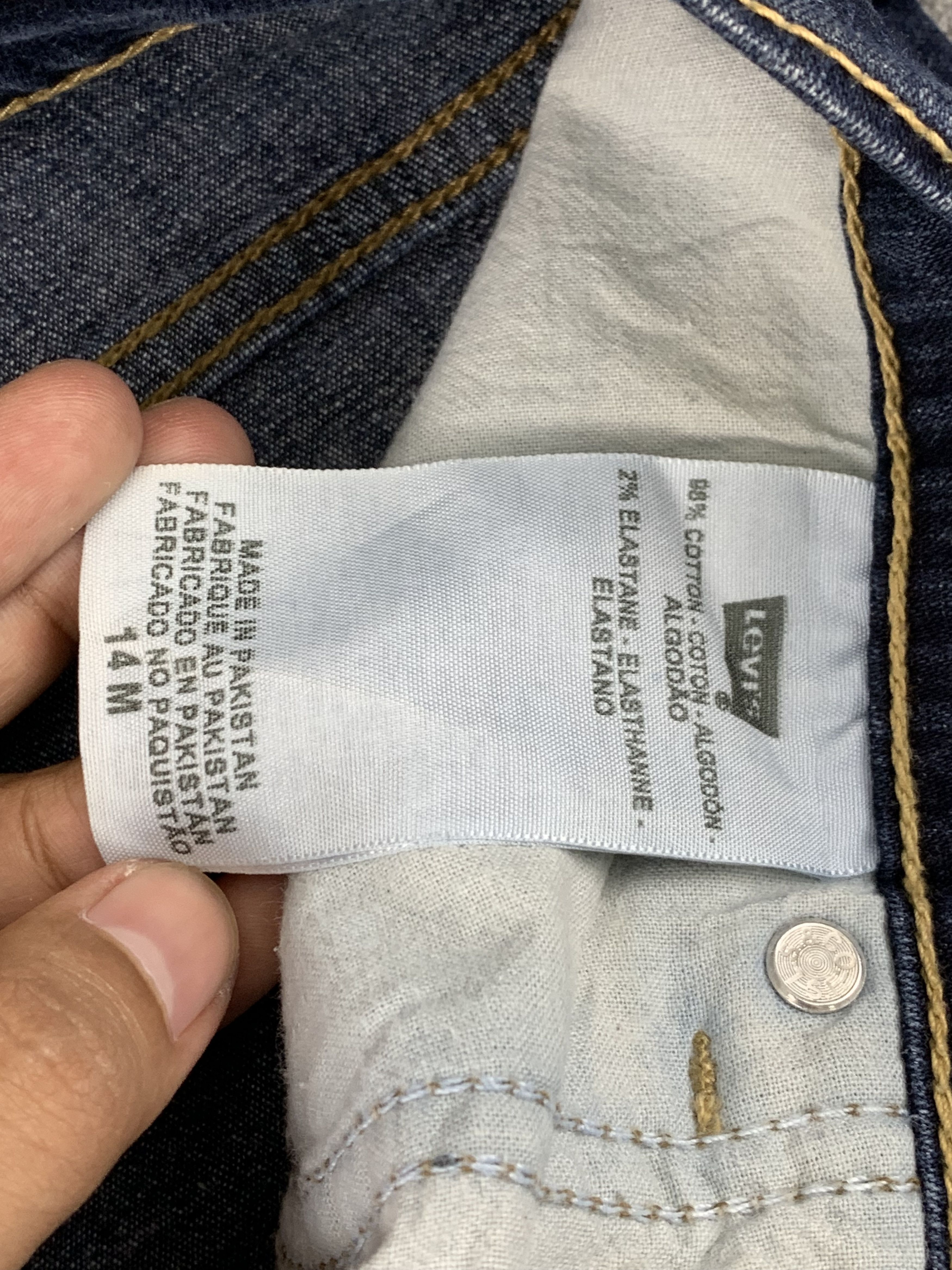 Levi's Vintage Levis 512 Bootcut Bell Bottom Jeans DP1870 Size US 32 / EU 48 - 8 Thumbnail