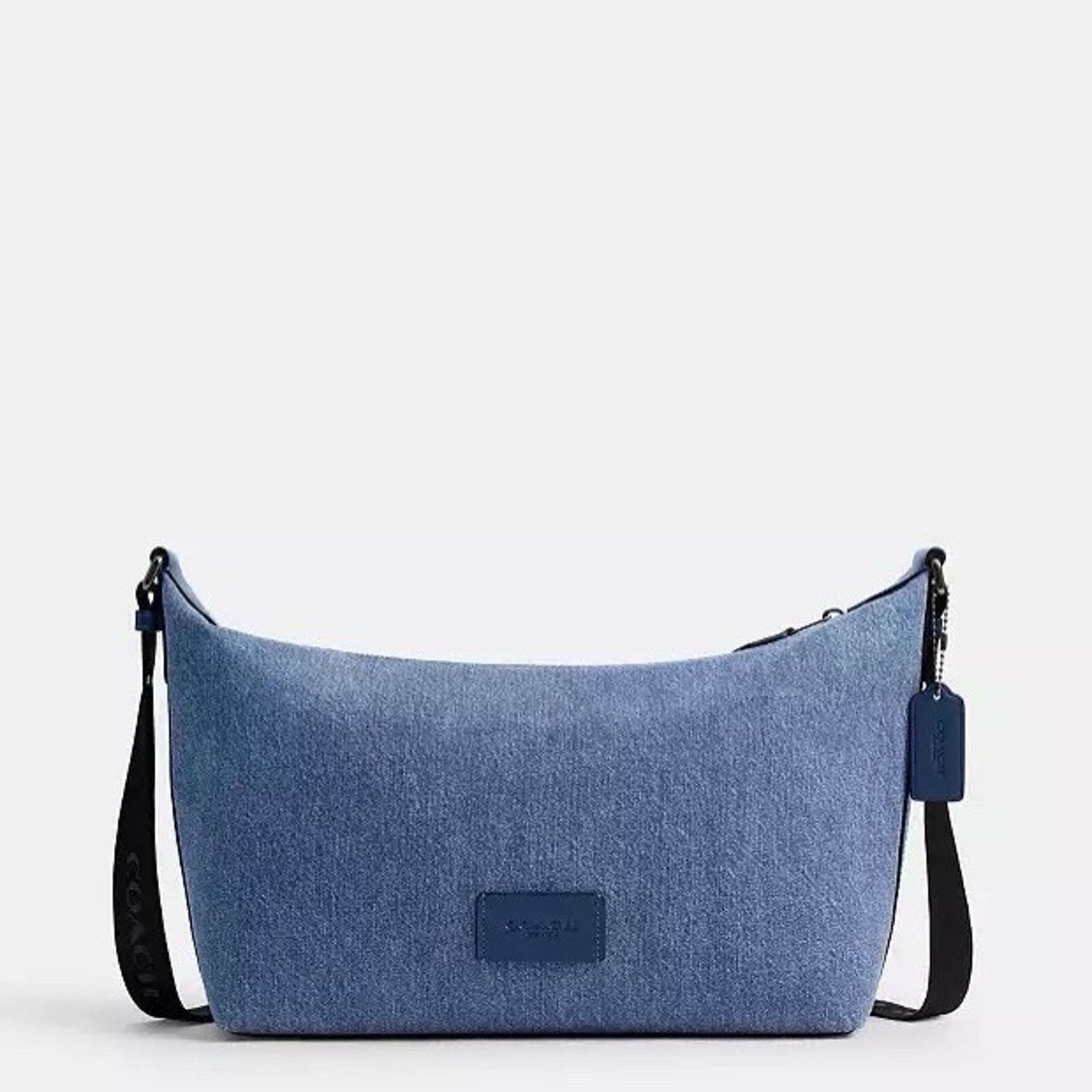 Coach NWT COACH Finn Crossbody Bag CBI75 Qb/Denim/Deep Blue Size ONE SIZE - 7 Thumbnail