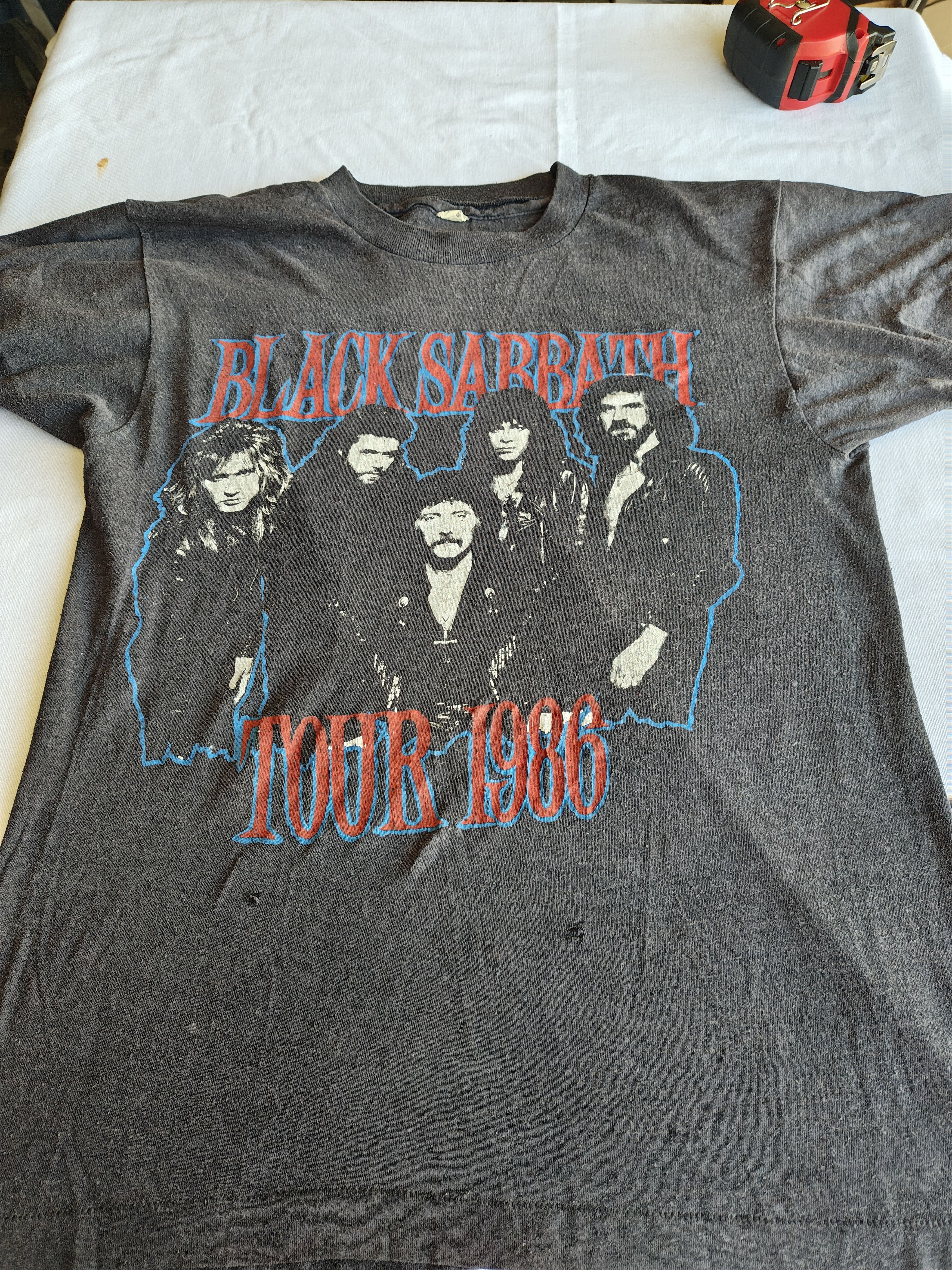 Vintage Vintage 1986 Black Sabbath Seventh Star Tour Tee Size US S / EU 44-46 / 1 - 1 Thumbnail
