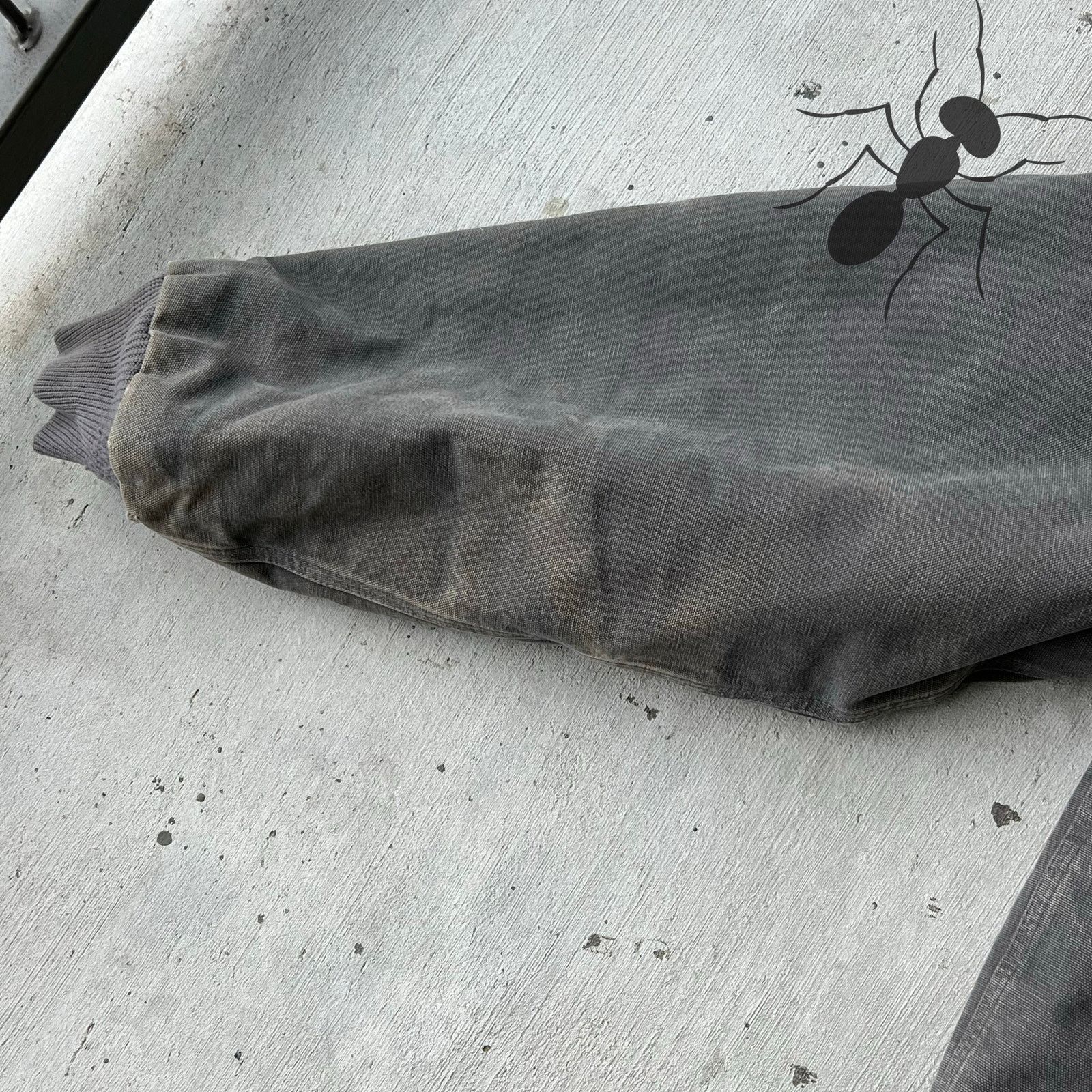Carhartt × Vintage Carhartt J130 GVL gray hooded work wear jacket Size US XL / EU 56 / 4 - 9 Thumbnail