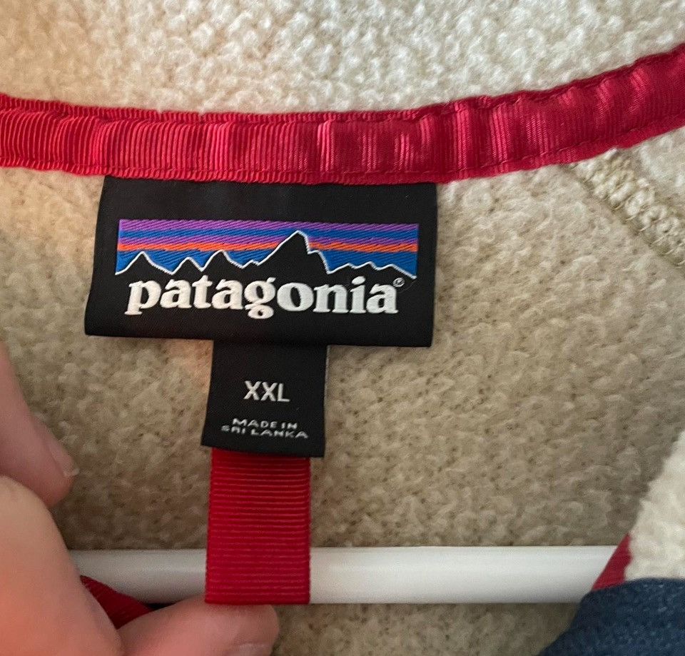 Patagonia Cream Patagonia Fleece Size US XXL / EU 58 / 5 - 5 Thumbnail