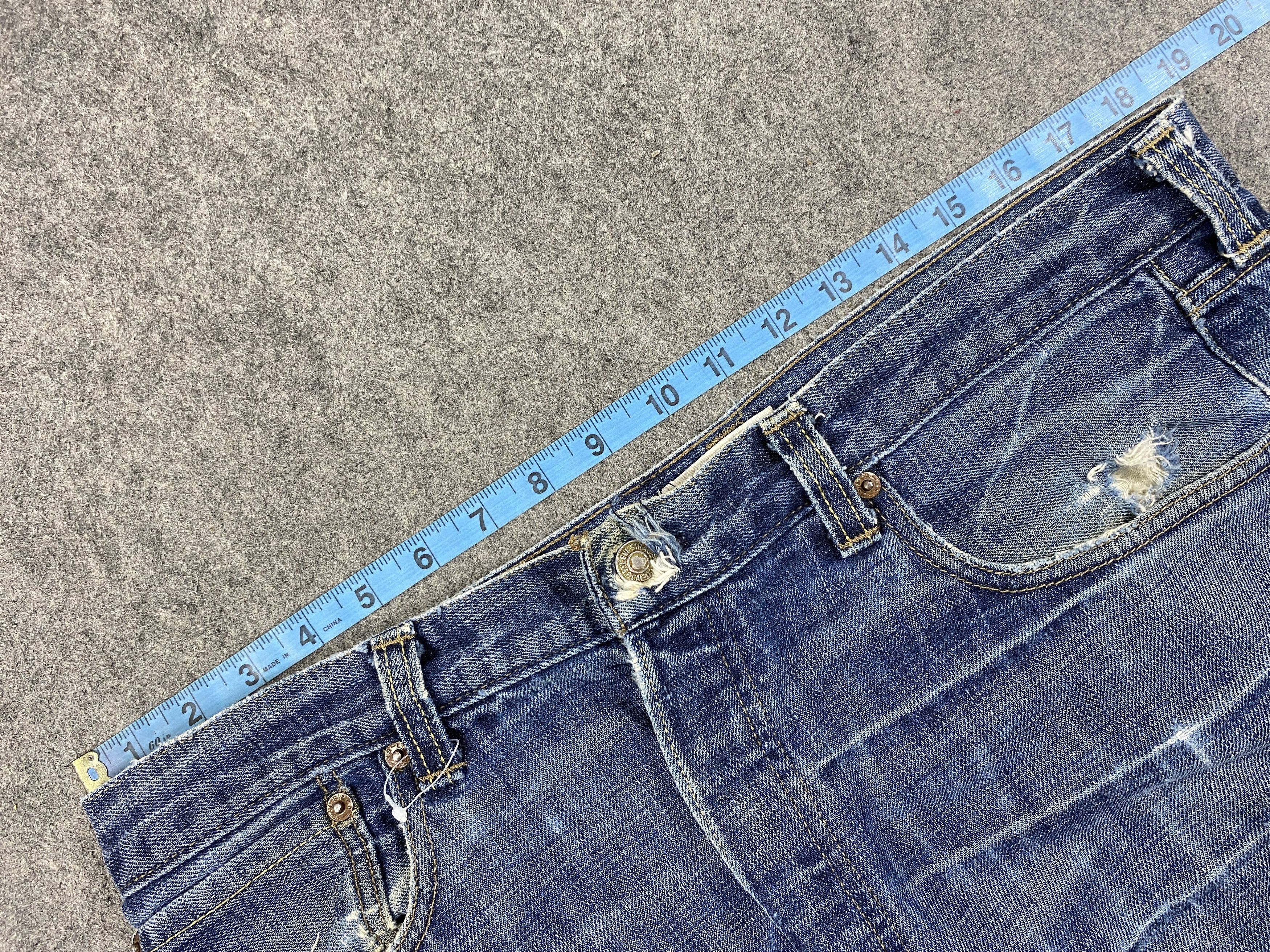 Levi's Distressed Blue Vintage Levi's 501 Jeans 37x30 Denim -JN2429 Size US 37 - 5 Thumbnail