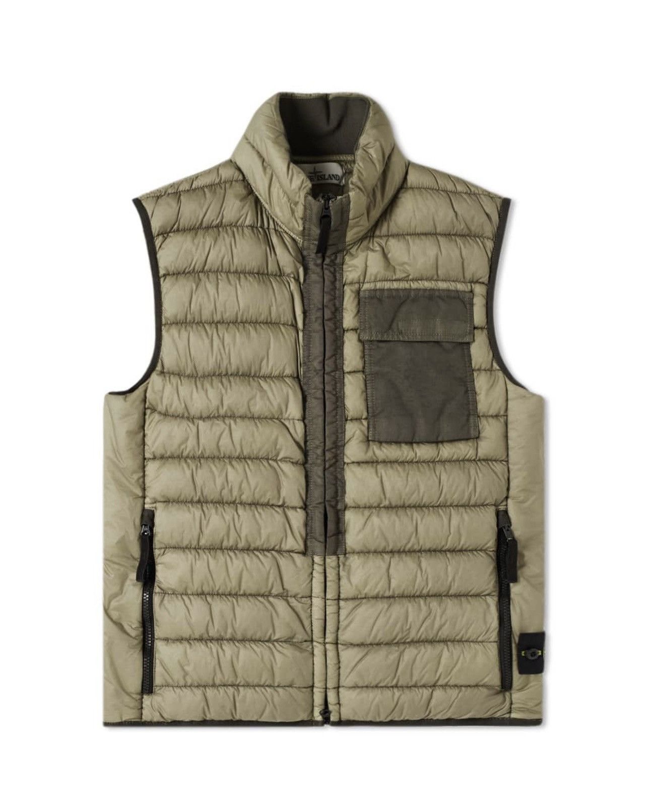 Stone Island Stone Island Needle Punched Reflective Vest SZ