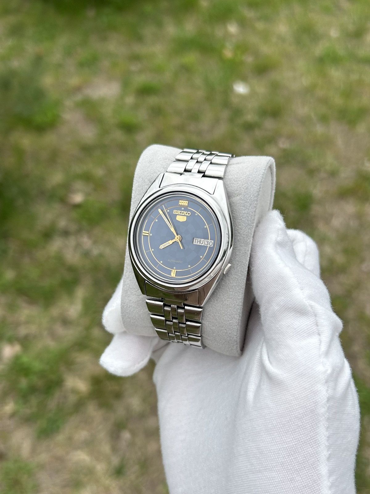Seiko Vintage Seiko 5 Watch Automatic Mechanical Japan Made 2000's Size ONE SIZE - 14 Thumbnail