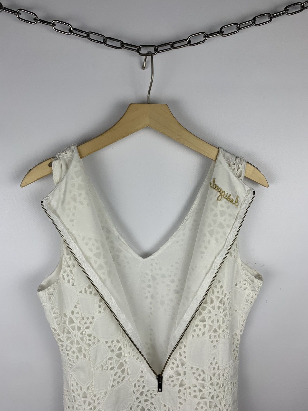 Desigual Vintage Desigual Crochet Mini Dress Women’s Size 38 White Size XS / US 0-2 / IT 36-38 - 11 Thumbnail