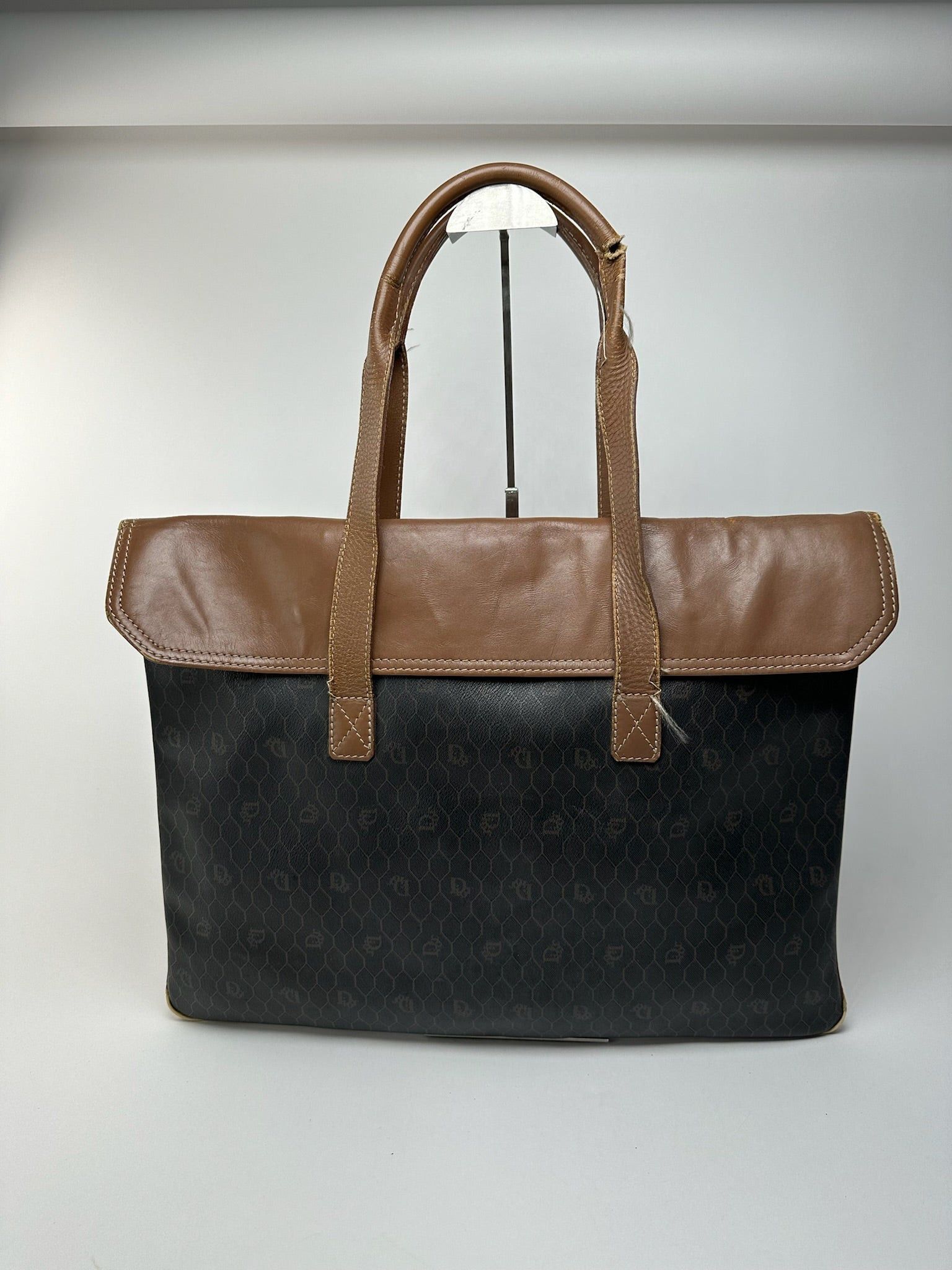 Dior Vintage Monogram Travel Bag Beige Brown Size ONE SIZE - 1 Thumbnail