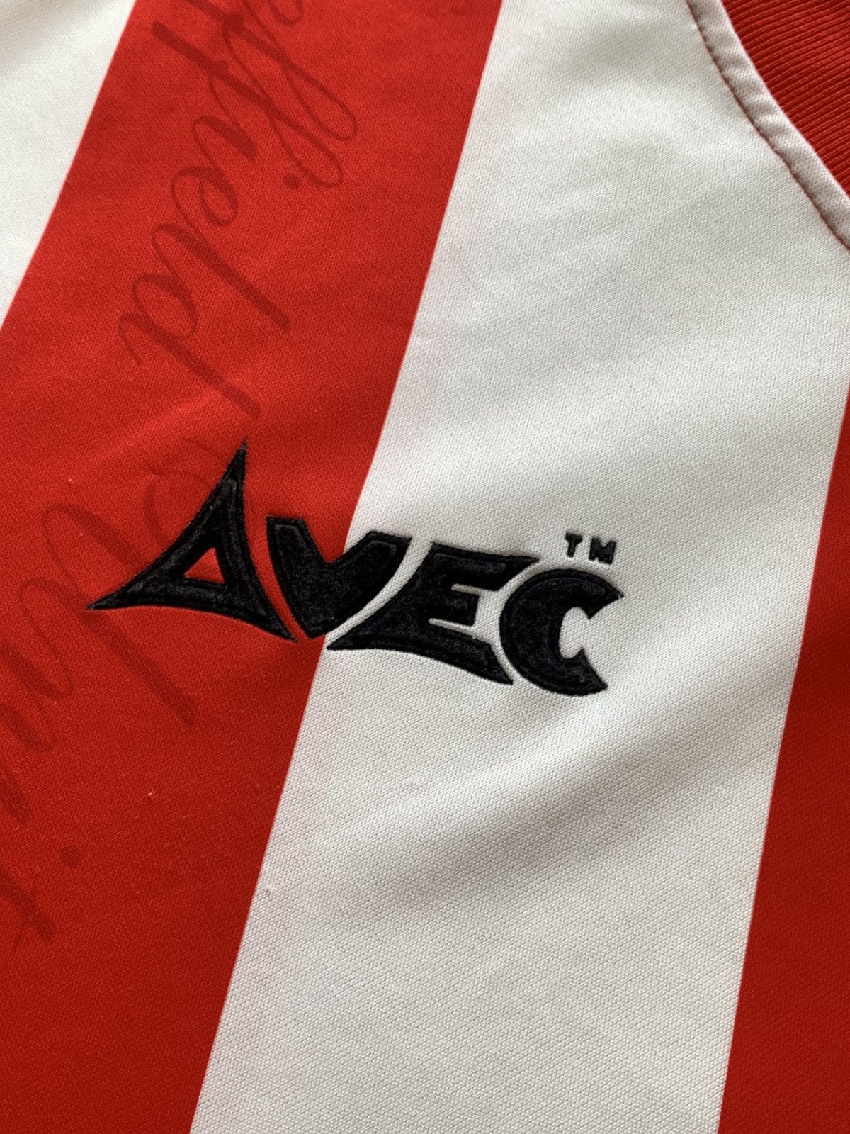 Other 🔥AVEC SHEFFIELD UNITED 1996 1997 HOME FOOTBALL SOCCER JERSEY Size US XL / EU 56 / 4 - 7 Thumbnail