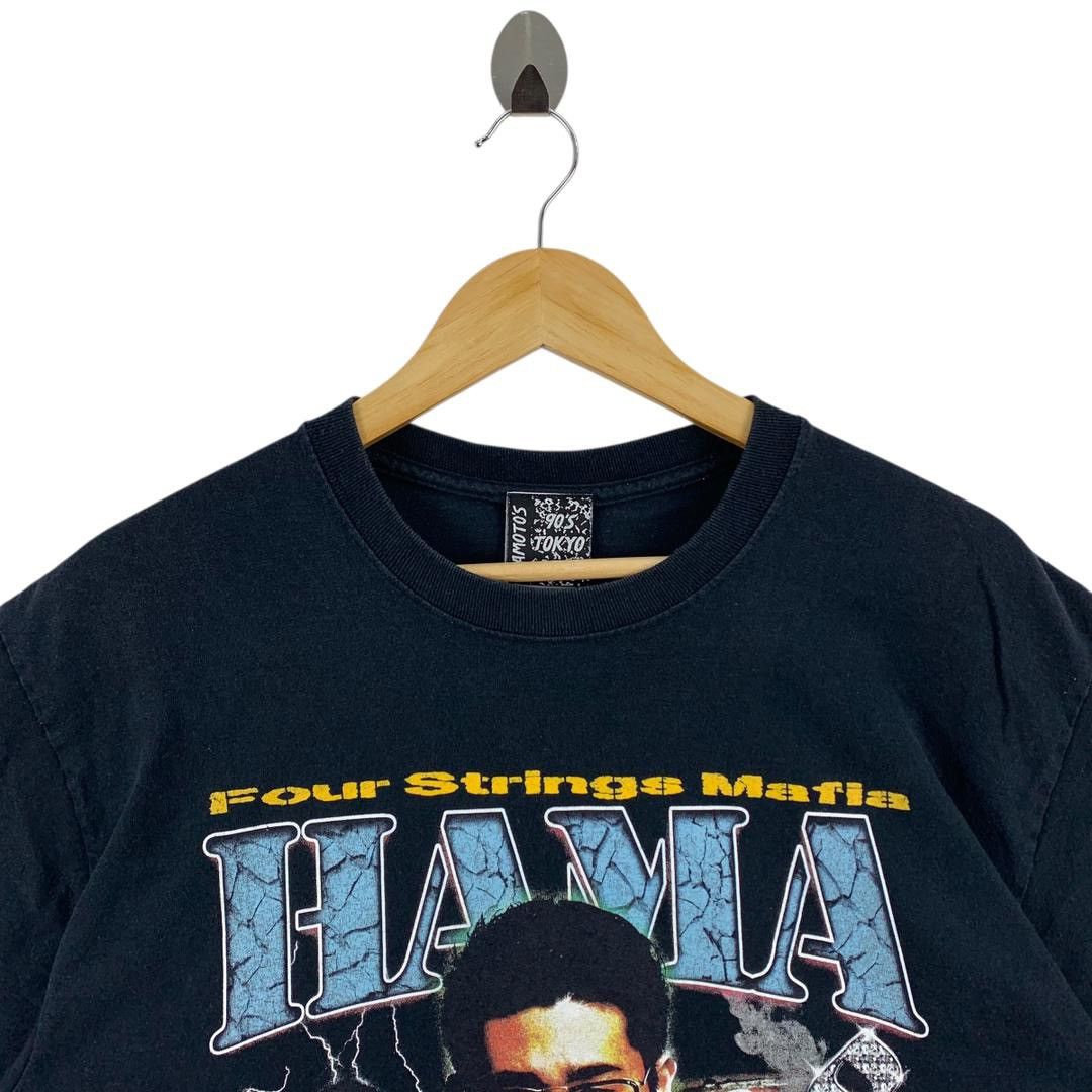 Japanese Brand × Vintage Vintage HAMA OKAMOTO Four strings mafia japanese tee design Size US L / EU 52-54 / 3 - 2 Thumbnail