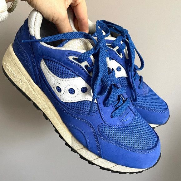 Saucony Saucony Blue Shadow 6000 Runners - 7.5US, worn 1-2Xs! Size US 7.5 / IT 37.5 - 2 Thumbnail