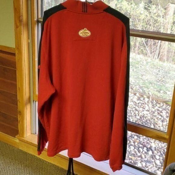 Adidas Adidas "Outback Bowl" Embroidered Stretch 1/4 zip Univ of Wi Size US XXL / EU 58 / 5 - 4 Thumbnail