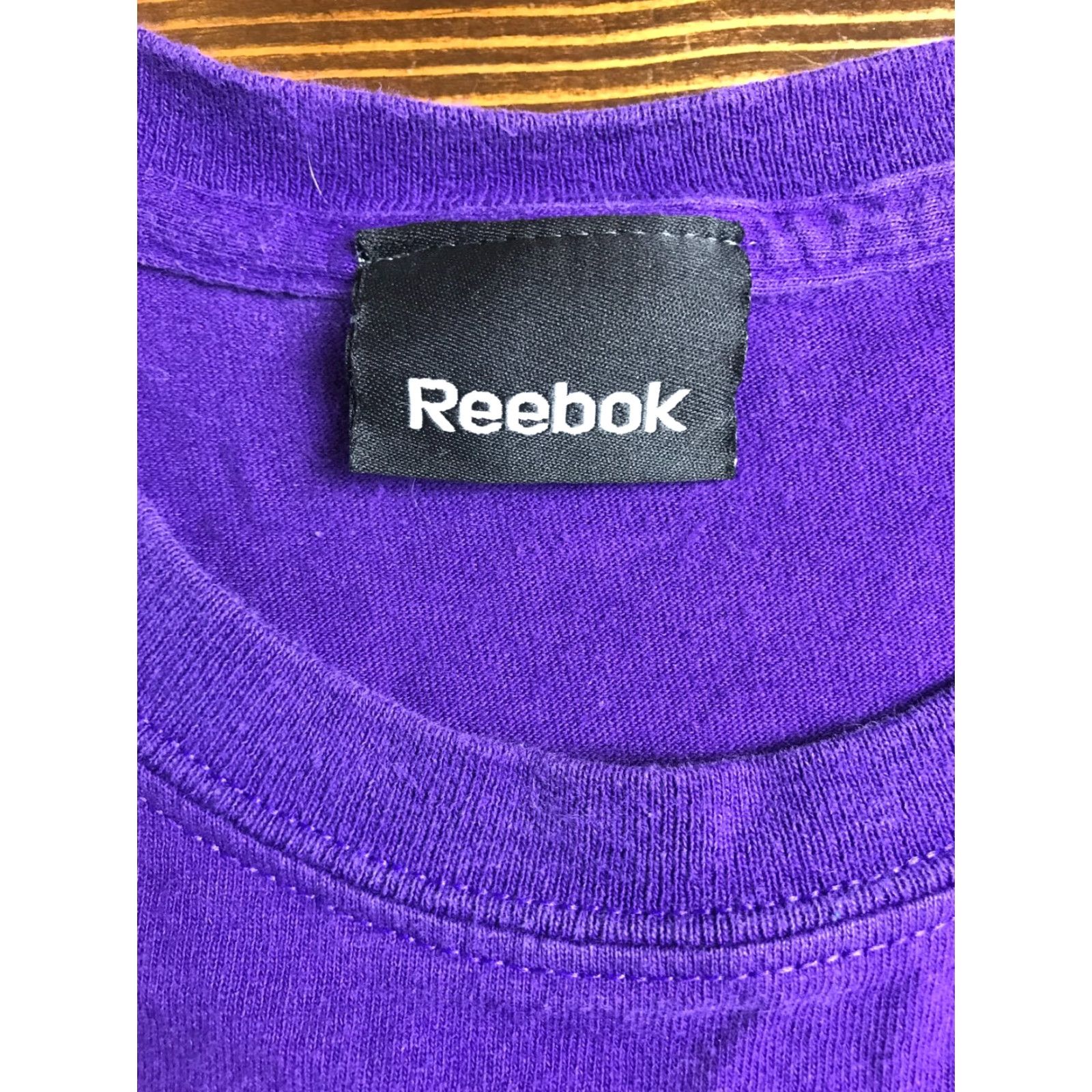 Reebok VINTAGE Reebok Shirt Men L Purple NFL Minnesota Vikings Brett Favre #4 Size US L / EU 52-54 / 3 - 5 Thumbnail