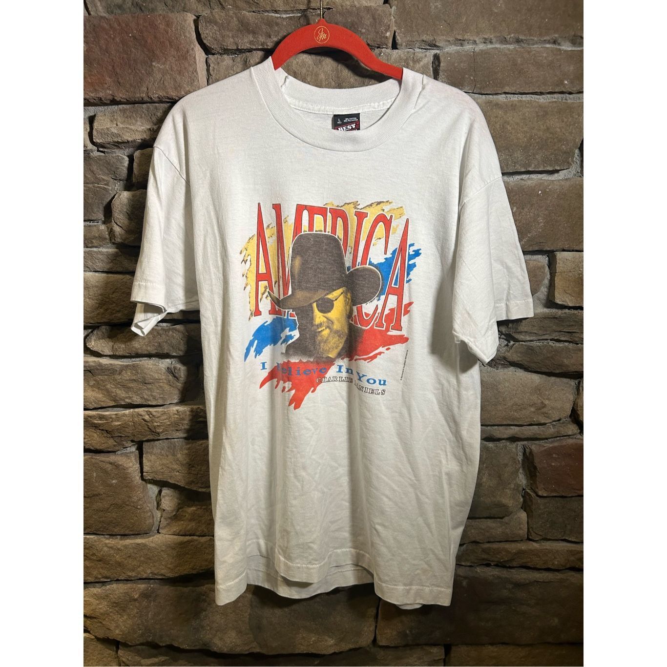Other VINTAGE 90s The Charlie Daniels Band T Shirt Country Music C Size US L / EU 52-54 / 3 - 1 Thumbnail