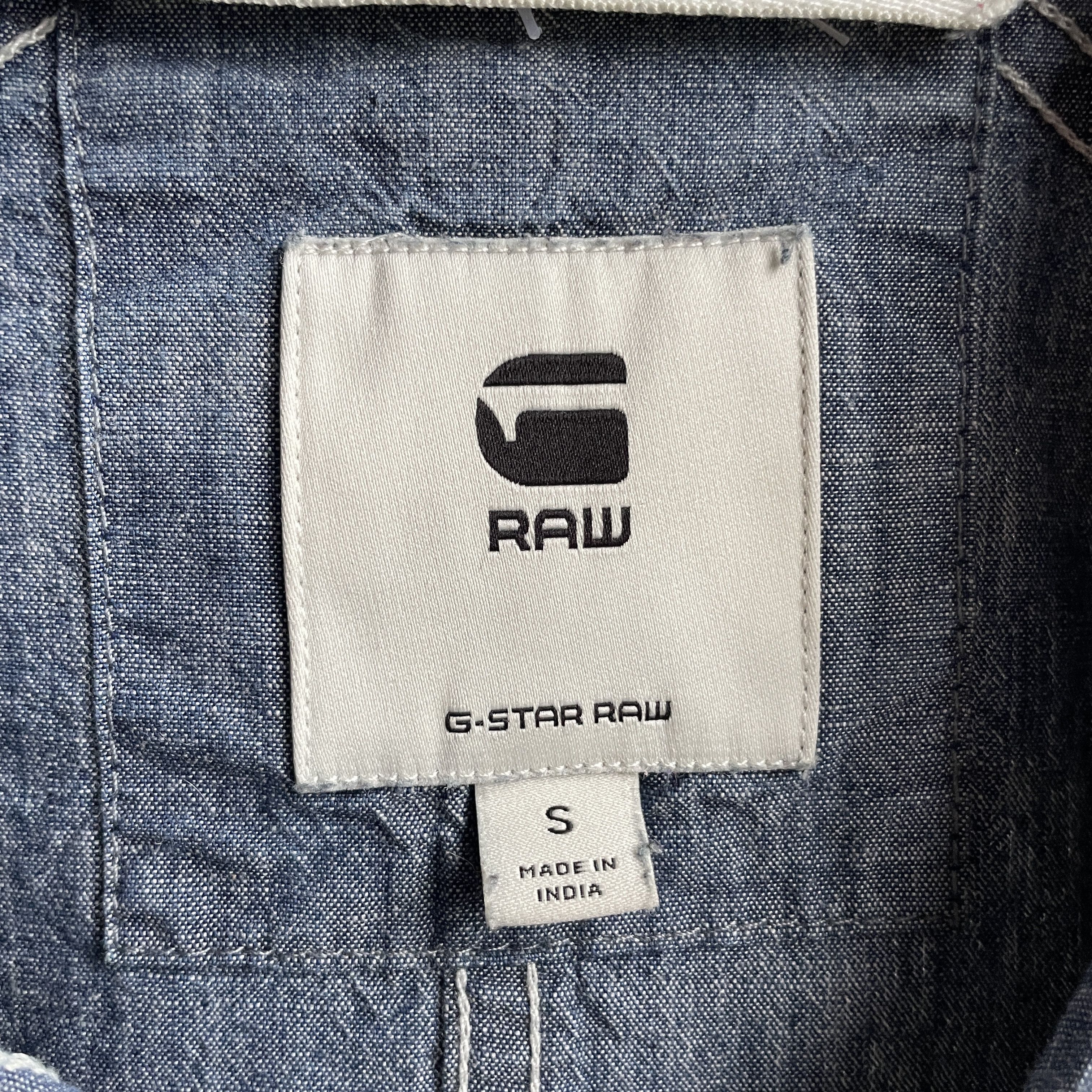 G-Star G-Star Raw XPO Utility Straight Chambray Shirt Size S Size US S / EU 44-46 / 1 - 5 Thumbnail